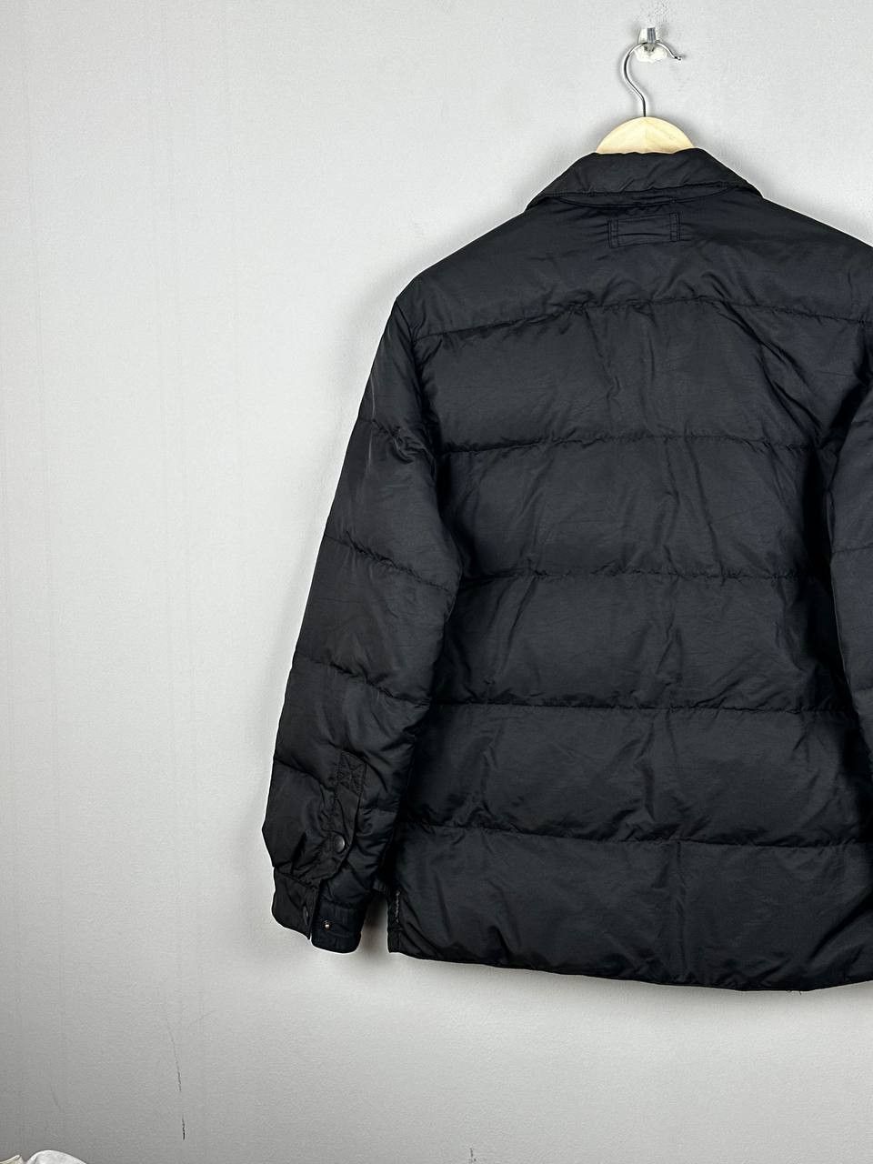 Armani Vintage Armani Jeans Black Nylon Quilted Down Puffer Jacket Size US M / EU 48-50 / 2 - 10 Thumbnail