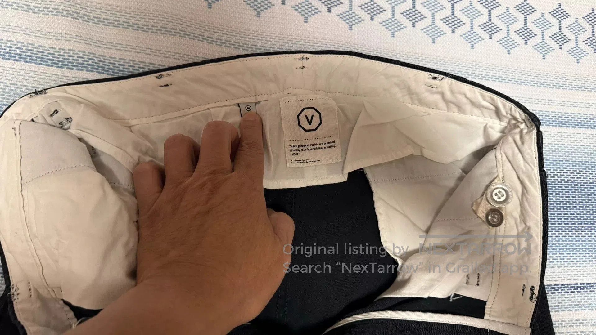 Visvim VISVIM HIGH WATER CHINO. Size US 32 / EU 48 - 3 Thumbnail