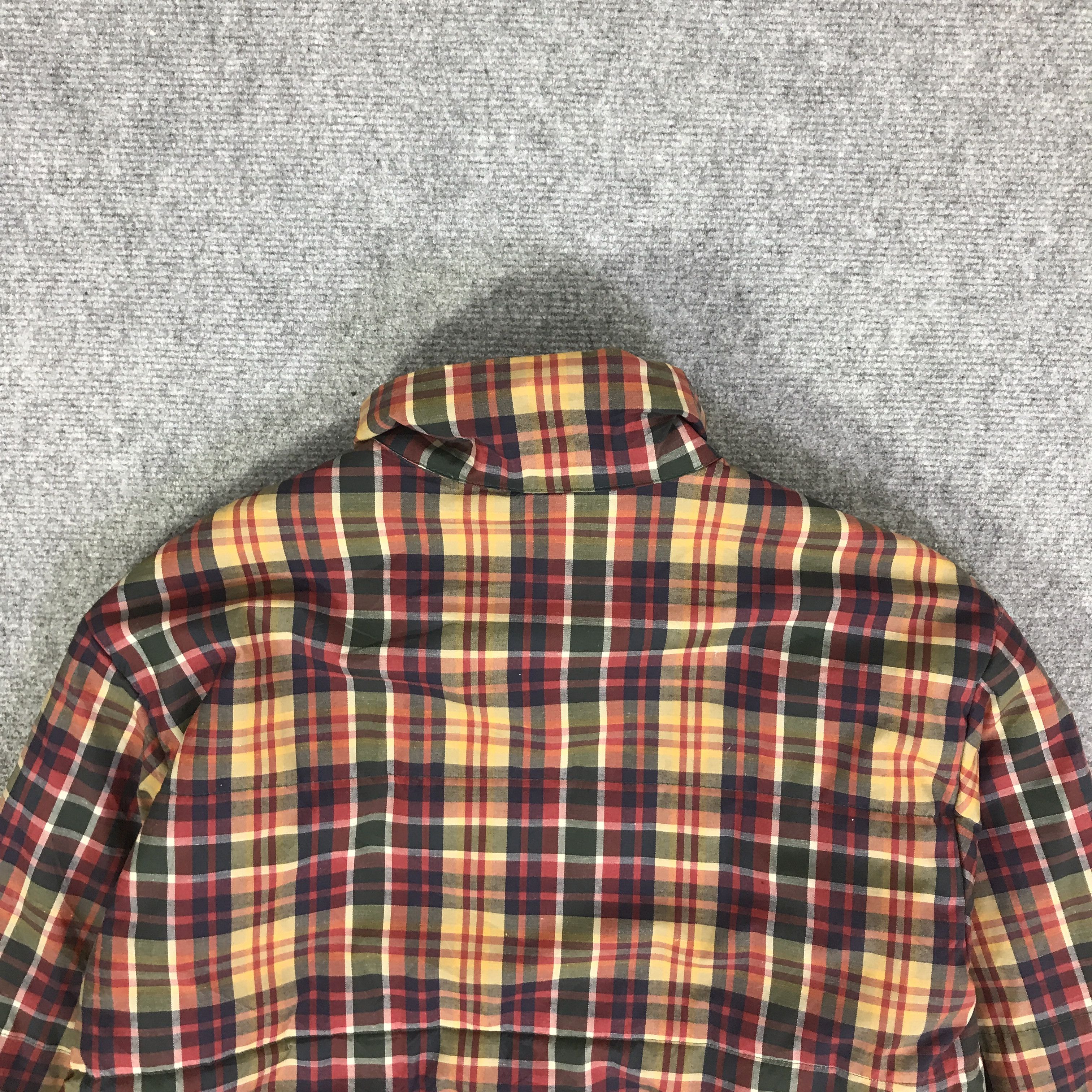 United Colors Of Benetton TARTAN UNITED COLOURS OF BENETTON QUILTED JACKET K84B1 Size US L / EU 52-54 / 3 - 4 Thumbnail