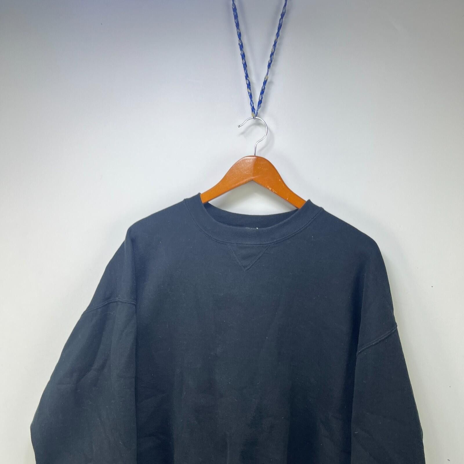 Russell Athletic Vintage 90s Russell Athletic Faded Blank Sweatshirt 2XL Size US XXL / EU 58 / 5 - 2 Thumbnail