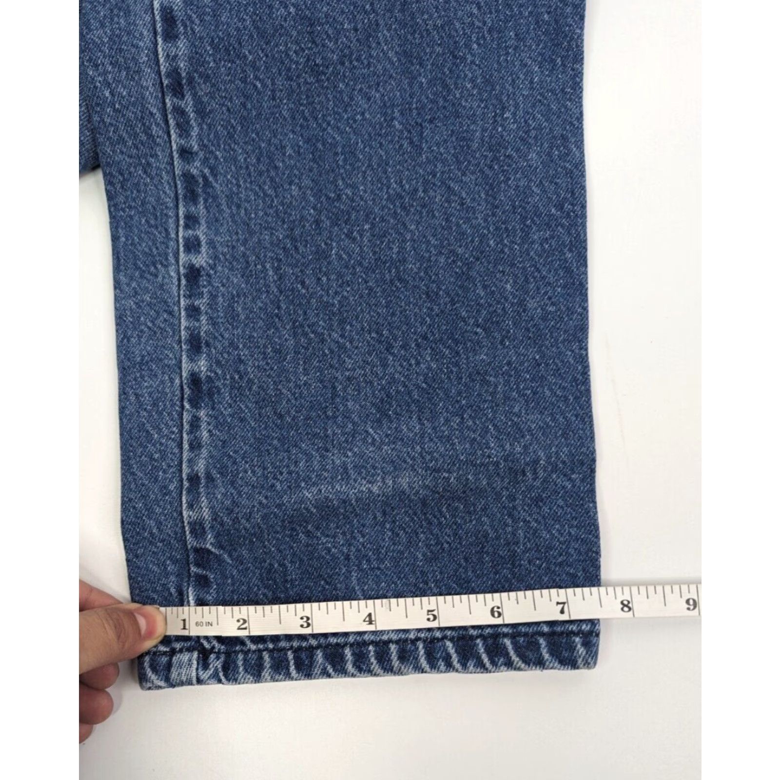 Vintage VINTAGE Rocky Mountain Jeans Women 32/13 X-Long High Rise Bootcut Denim Dark blue Indigo 80s 90s Cowboy Mens? Size 24" / US 00 / IT 34 - 7 Thumbnail