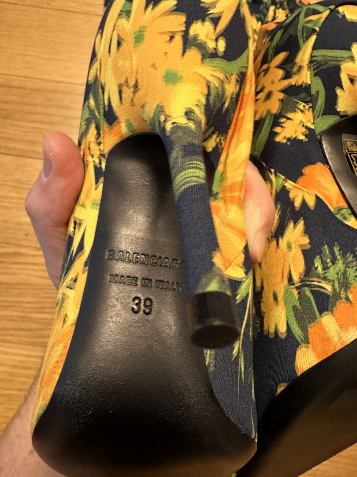 Balenciaga Balenciaga Knife 110mm Over-The-Knee Boots Printed Size US 9 / IT 39 - 6 Thumbnail