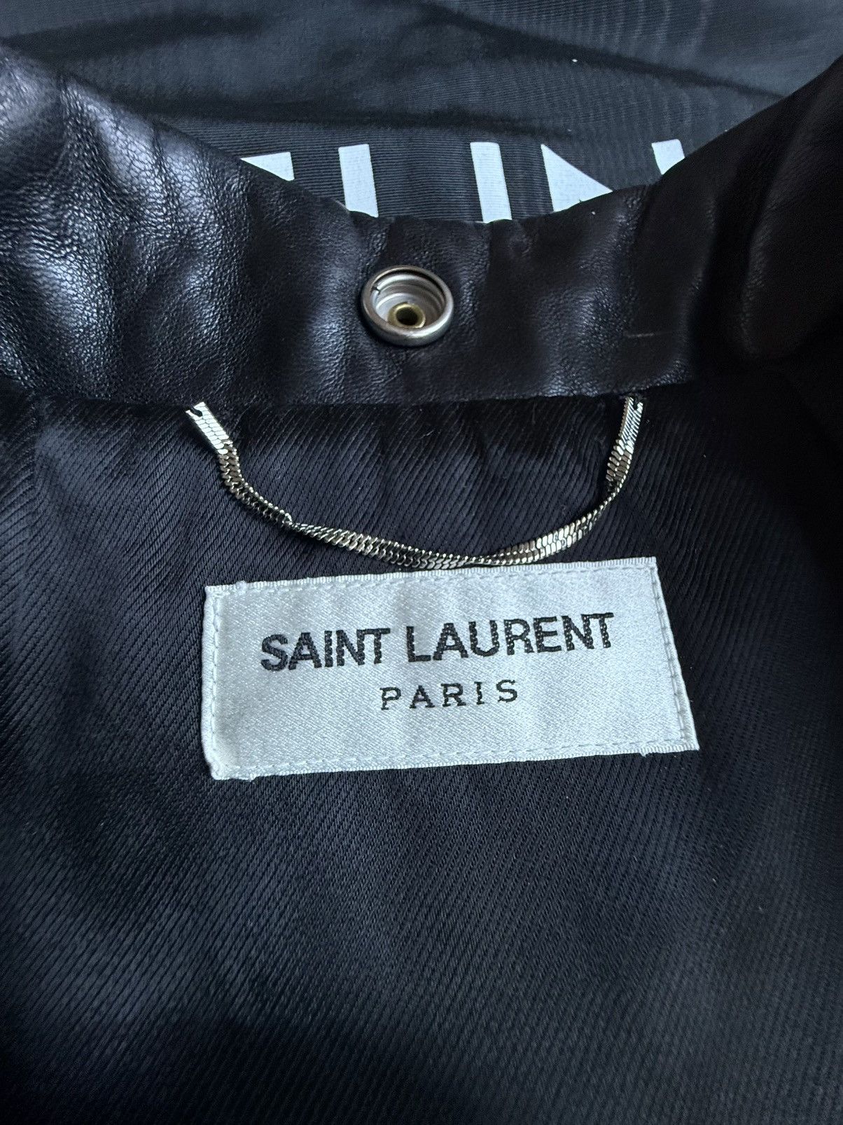 Saint Laurent Paris FW13 Holy Grail Saint Laurent L01 biker leather jacket 46 Size US S / EU 44-46 / 1 - 21 Thumbnail
