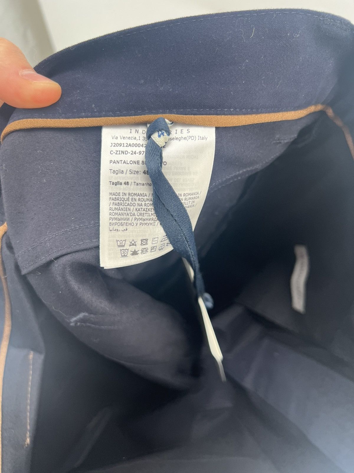 Moncler Moncler Edit Chinos Navy Size 48 M RRP $550 Size US 32 / EU 48 - 6 Thumbnail