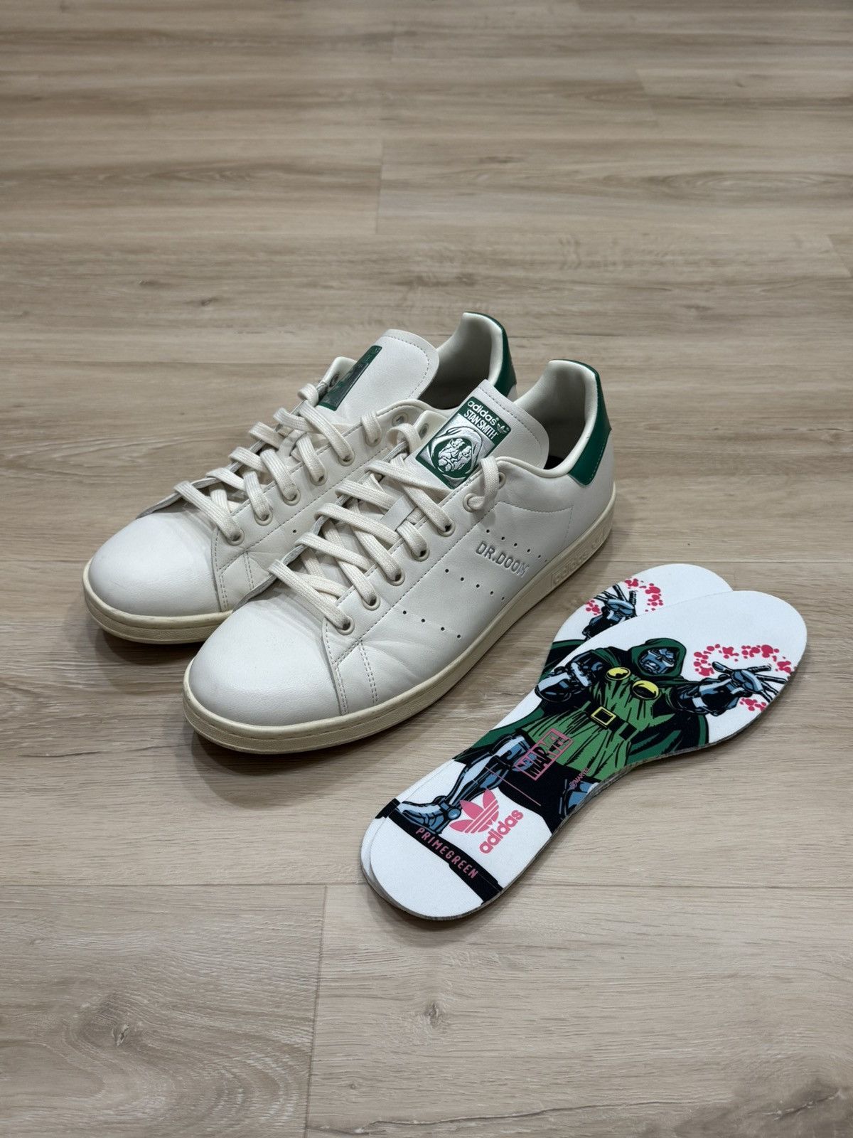 Adidas Adidas Marvel Comics Dr Doom Stan Smith Sneakers Size US 11.5 / EU 44-45 - 1 Thumbnail