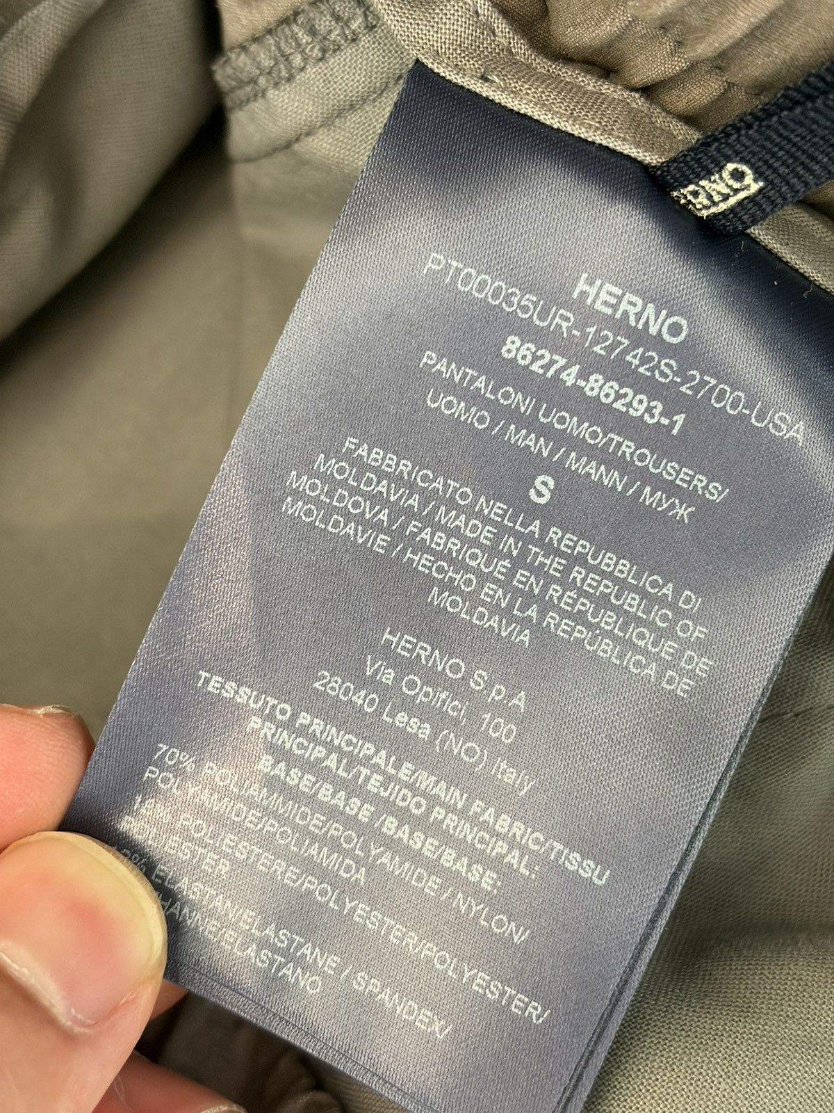 Herno Herno Resort Cargo Trousers Drawstring Luxury Pants Joggers Size US 32 / EU 48 - 11 Thumbnail