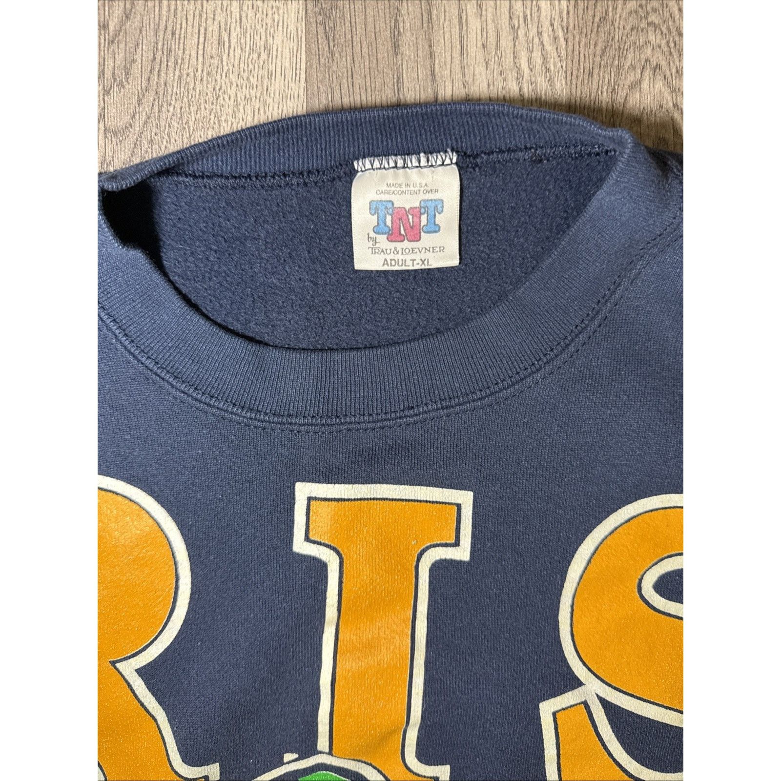 Other Vintage Notre Dame Fighting Irish TNT Crewneck Sweatshirt ☘️ Size US XL / EU 56 / 4 - 11 Thumbnail