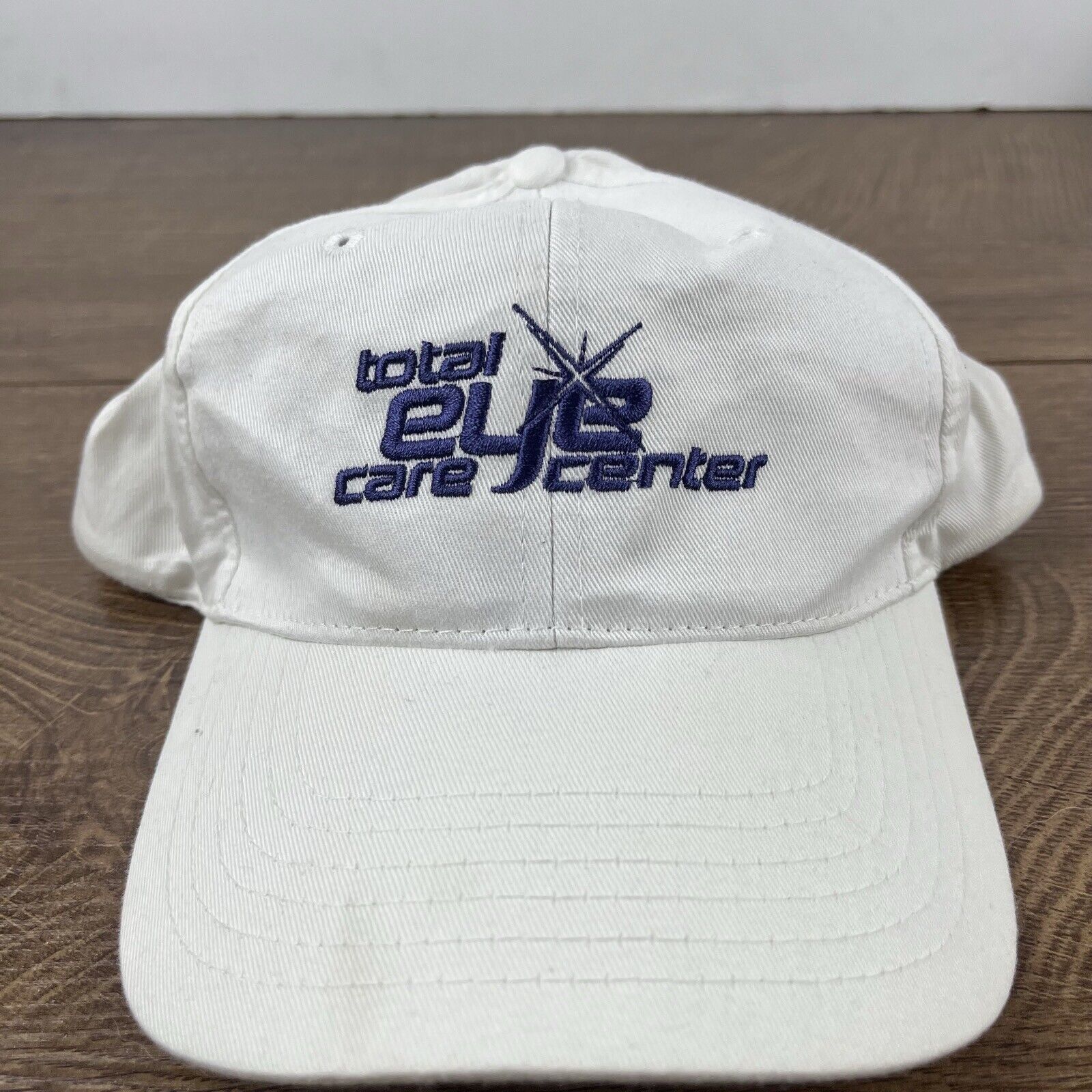 Other Total Eye Care Center Hat Snapback Hat White Adjustable Hat Size ONE SIZE - 6 Thumbnail