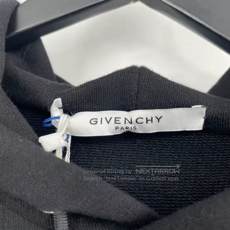 Givenchy Givenchy Reversed Fleece Letter Hoodie Size US S / EU 44-46 / 1 - 3 Thumbnail
