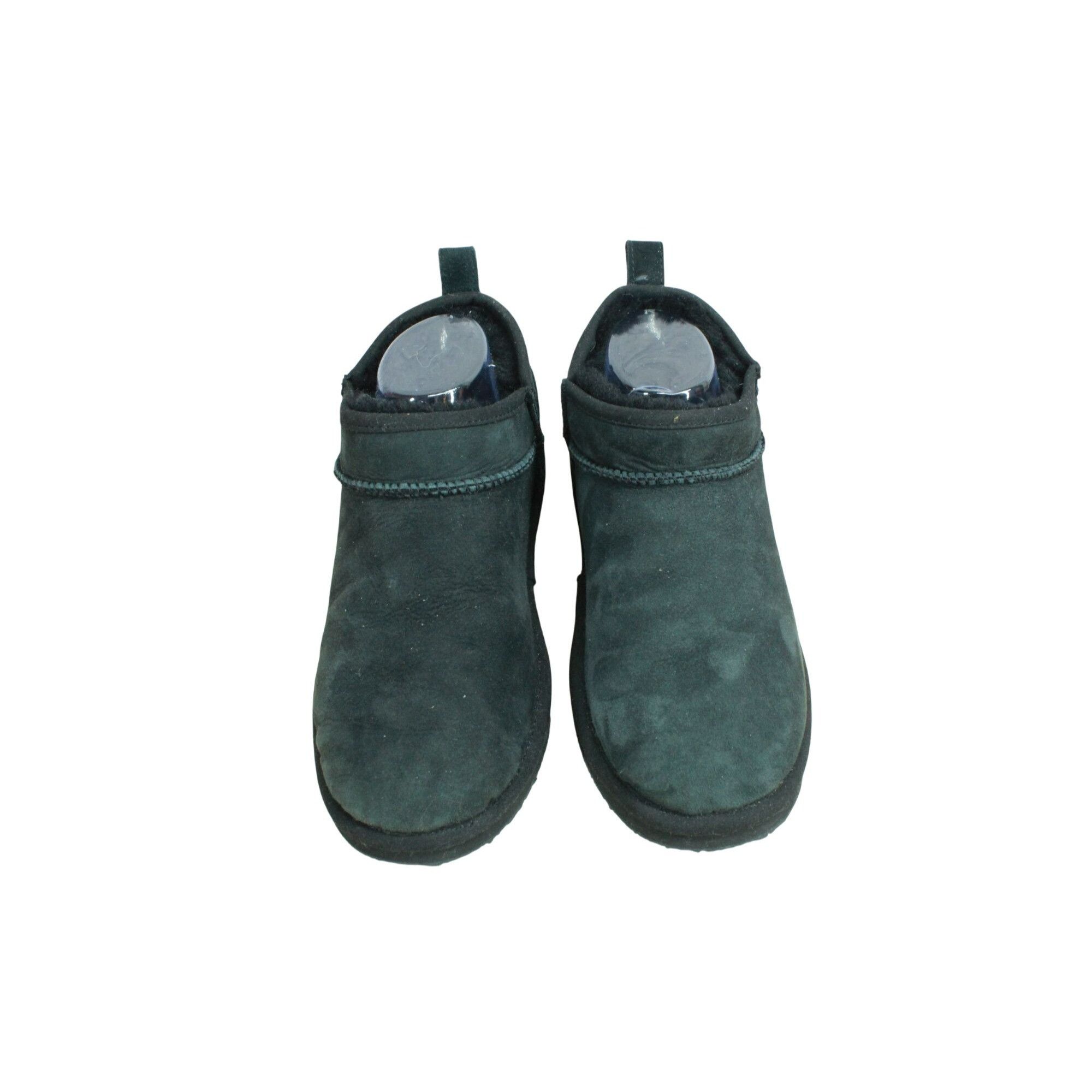 L.L. Bean LL Bean Women's Suede Wicked Good Shearling Lined Slipper Size US 7 / IT 37 - 4 Thumbnail