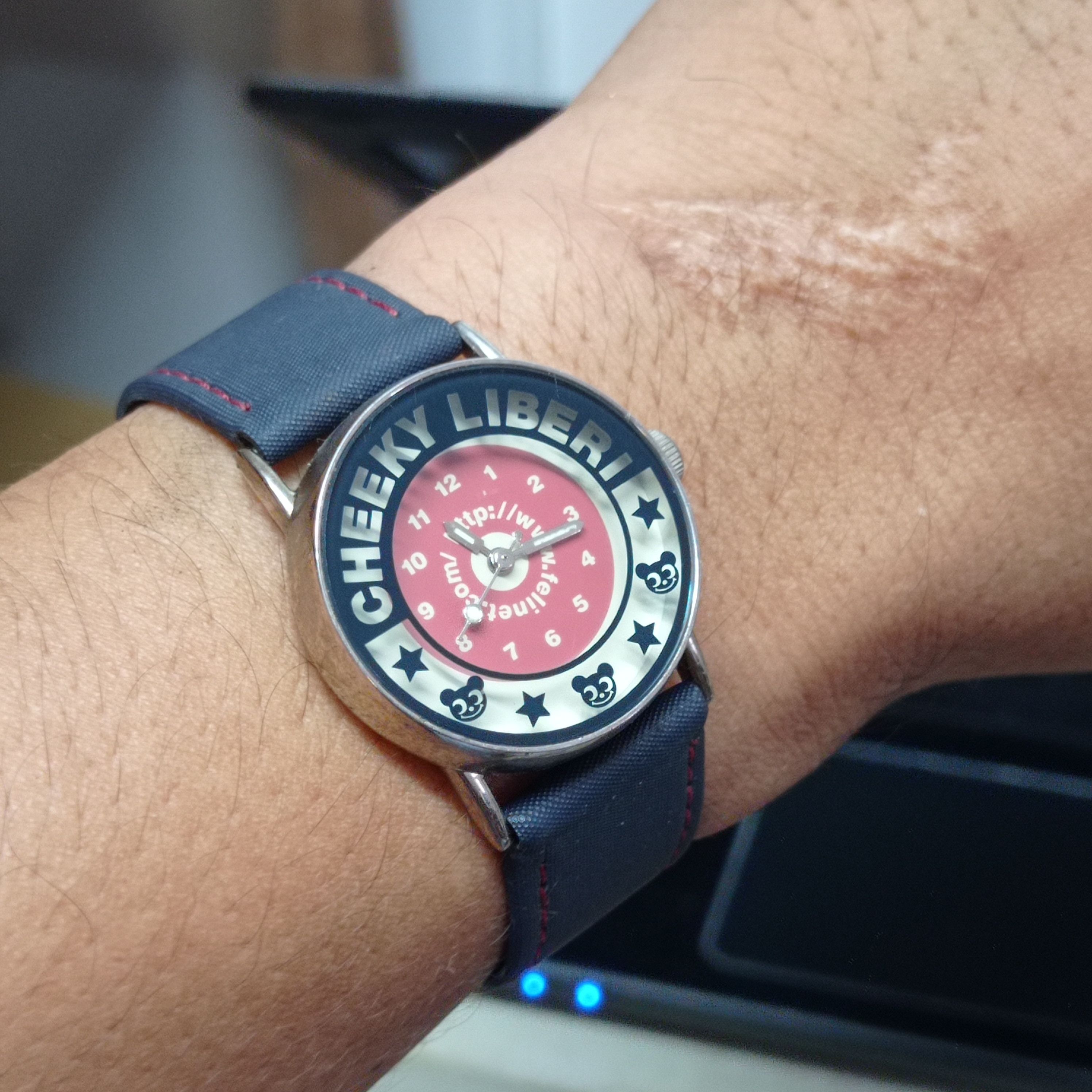 Japanese Brand Vintage Japan Watch (CHEEKY LIBERI) FELISSIMO Authentic Size ONE SIZE - 1 Thumbnail