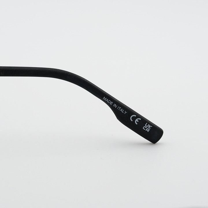 Montblanc Montblanc MB0186O 001 Eyeglasses Black 56mm Round Frame Size ONE SIZE - 7 Thumbnail