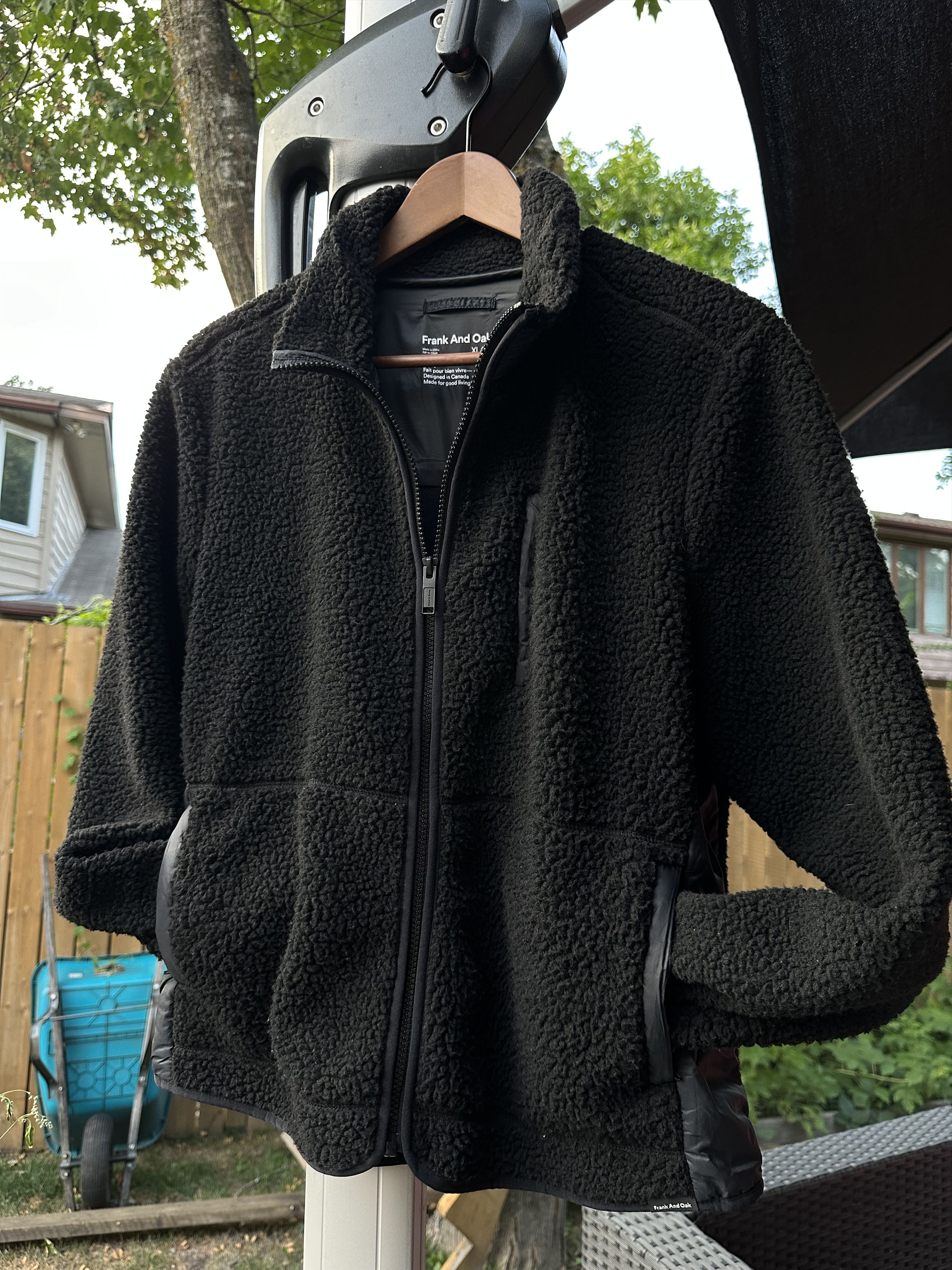 Frank & Oak Fleece Jacket (Men's Medium) Size XL / US 12-14 / IT 48-50 - 3 Thumbnail