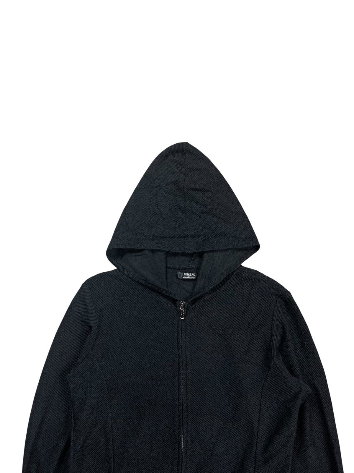 BUFFALO BOBS 2000s Shellac x Semantic - Double Zips Textured Hoodie Size US M / EU 48-50 / 2 - 5 Thumbnail