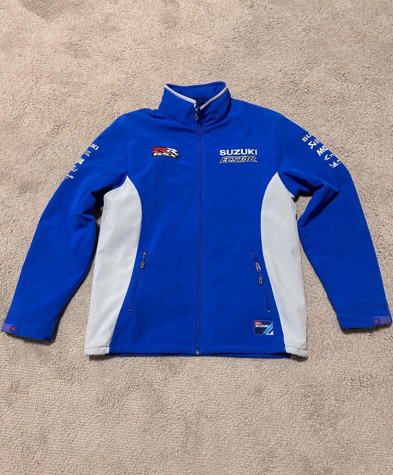 Other Suzuki MotoGP 2020 Team Softshell Sport Jacket Ecstar GSX-RR Size US XXL / EU 58 / 5 - 1 Thumbnail