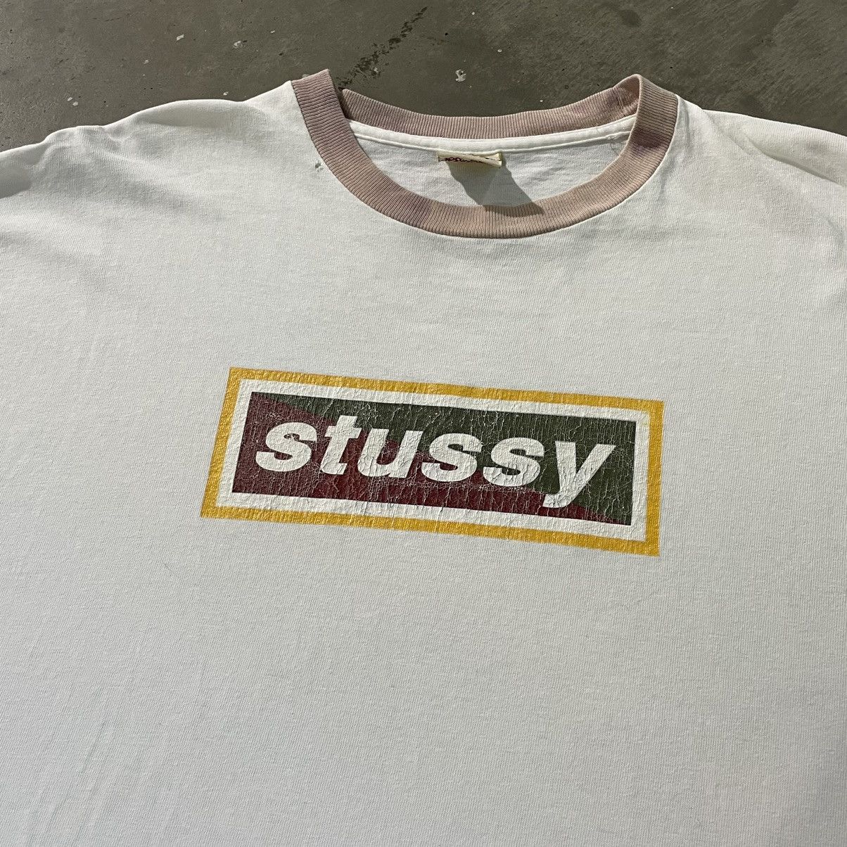 Stussy James Jebbia Rare Stussy Box logo 1994 oasis logo Size US XXL / EU 58 / 5 - 4 Thumbnail