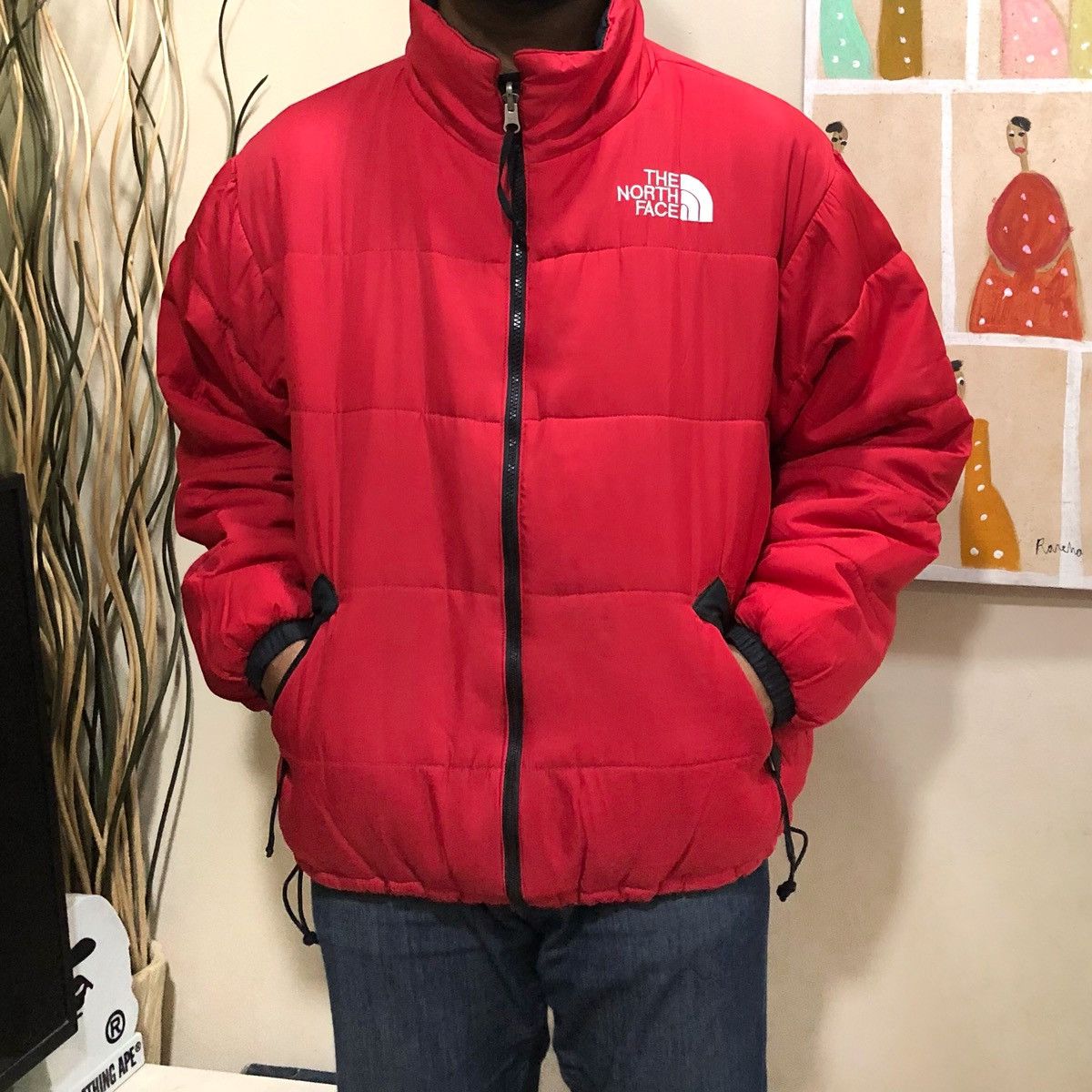 The North Face Vintage The North Face Puffer Jacket Size US L / EU 52-54 / 3 - 1 Thumbnail