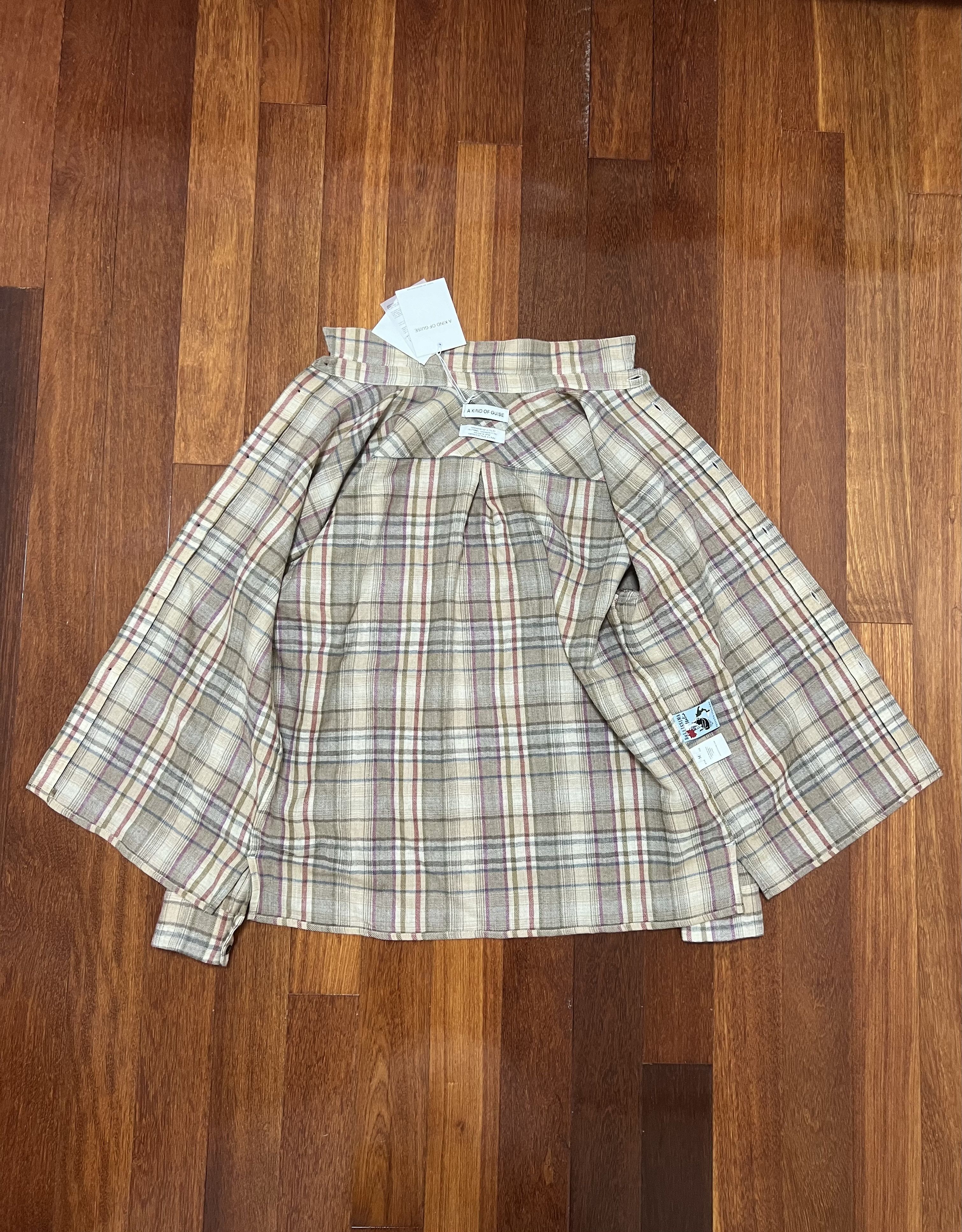 A Kind Of Guise 💚 AW23 A Kind Of Guise Gusto Shirt Ice Check Medium Size US M / EU 48-50 / 2 - 7 Thumbnail