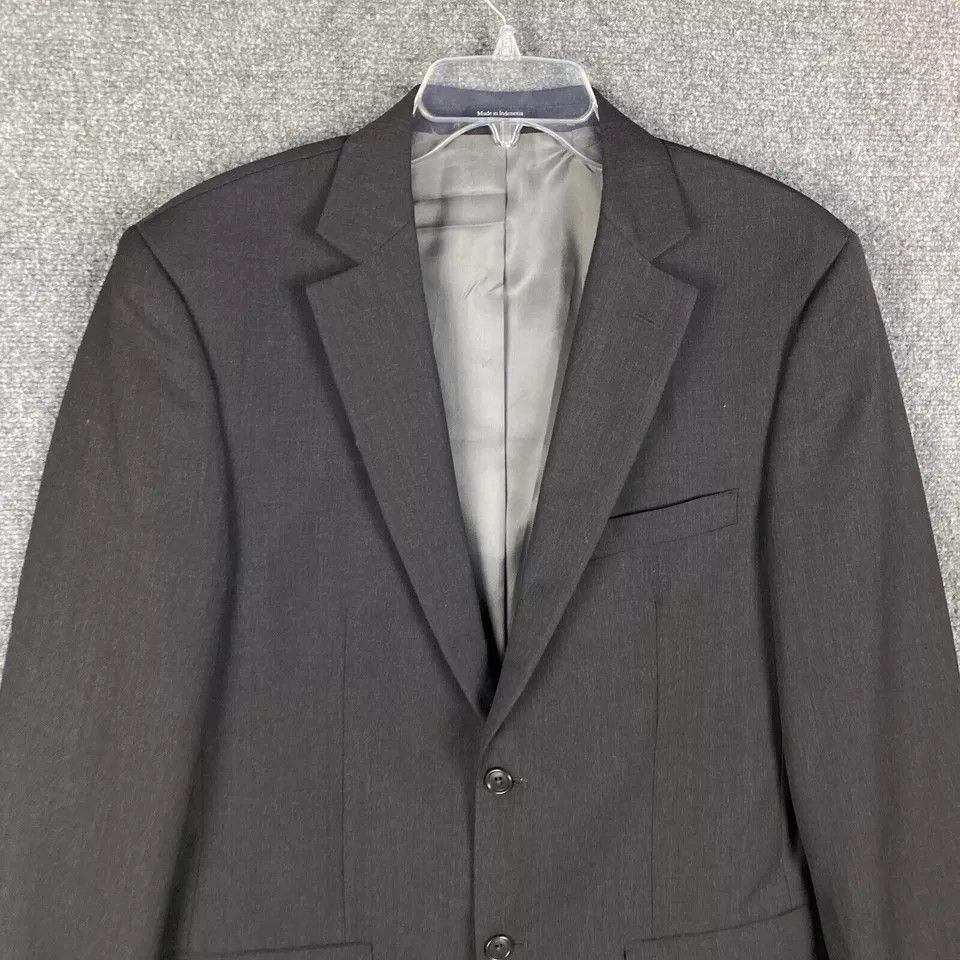 Wilke-Rodriguez Wilke Rodriguez Blazer Suit Men's 41 Long 35 Waist Wool Size 40L - 2 Thumbnail
