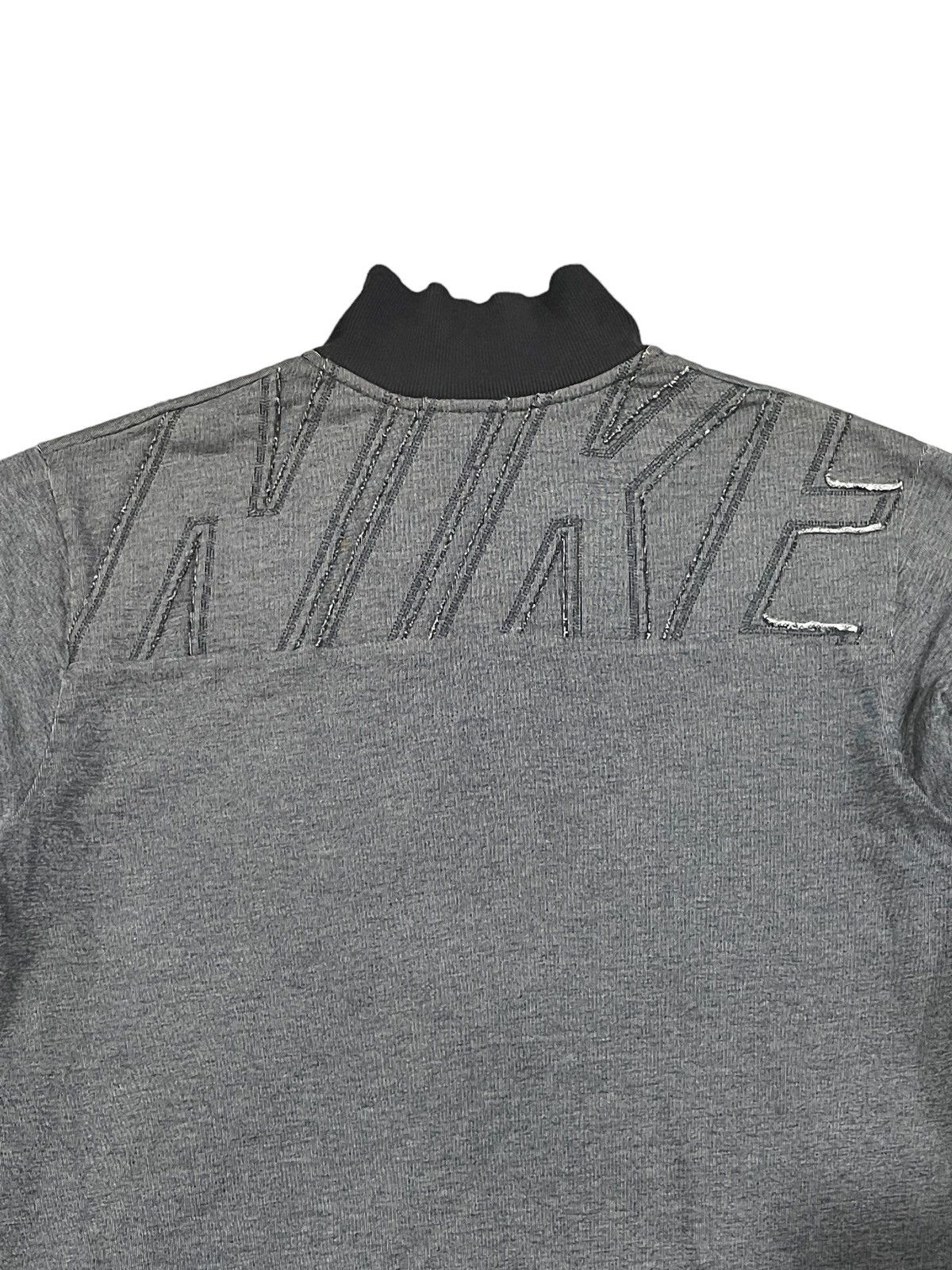 Nike × Vintage Vintage Nike Spellout Logo Zipper Bomber Jacket Size US L / EU 52-54 / 3 - 9 Thumbnail