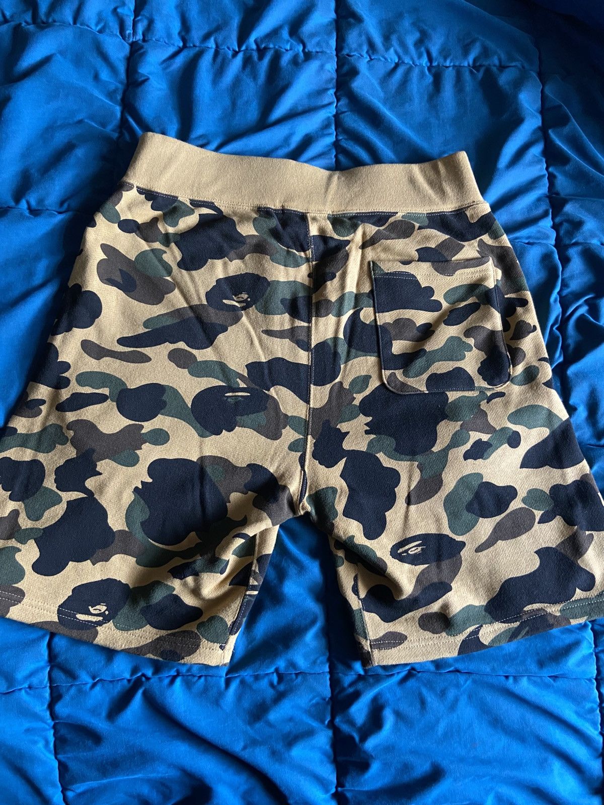 Bape Bape Shark Camo Shorts Mens size Medium Size US 38 / EU 54 - 2 Thumbnail