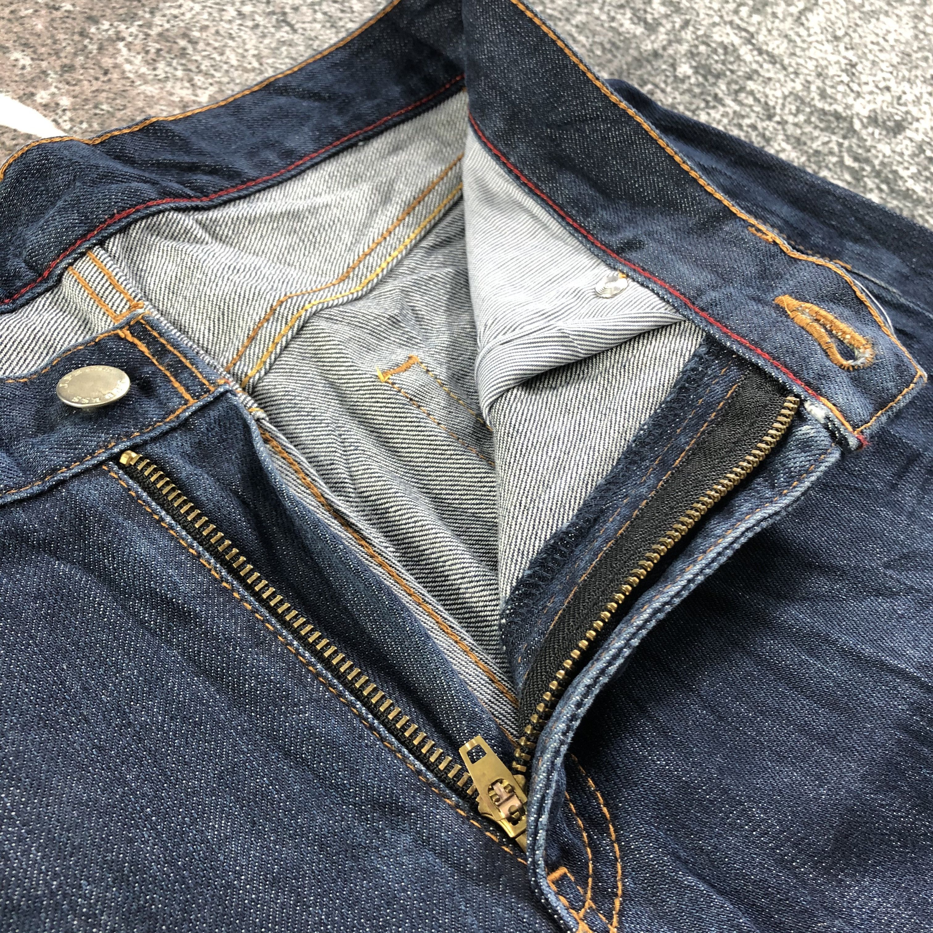 J. Press J.Press Jeans Dark Wash Denim KJ1652 Size US 31 - 7 Thumbnail