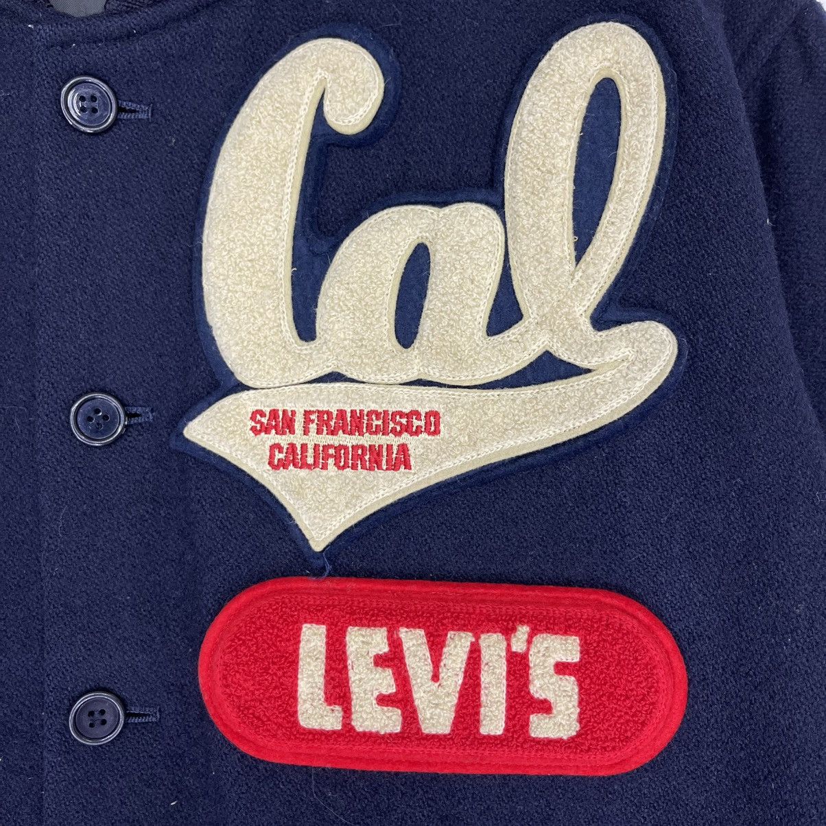 Levi's × Vintage 90s Levis Wool Varsity Jacket Size US M / EU 48-50 / 2 - 7 Thumbnail