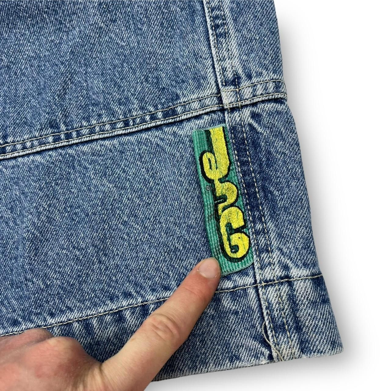 JNCO JNCO Men's Blue Shorts Size US 30 / EU 46 - 5 Thumbnail