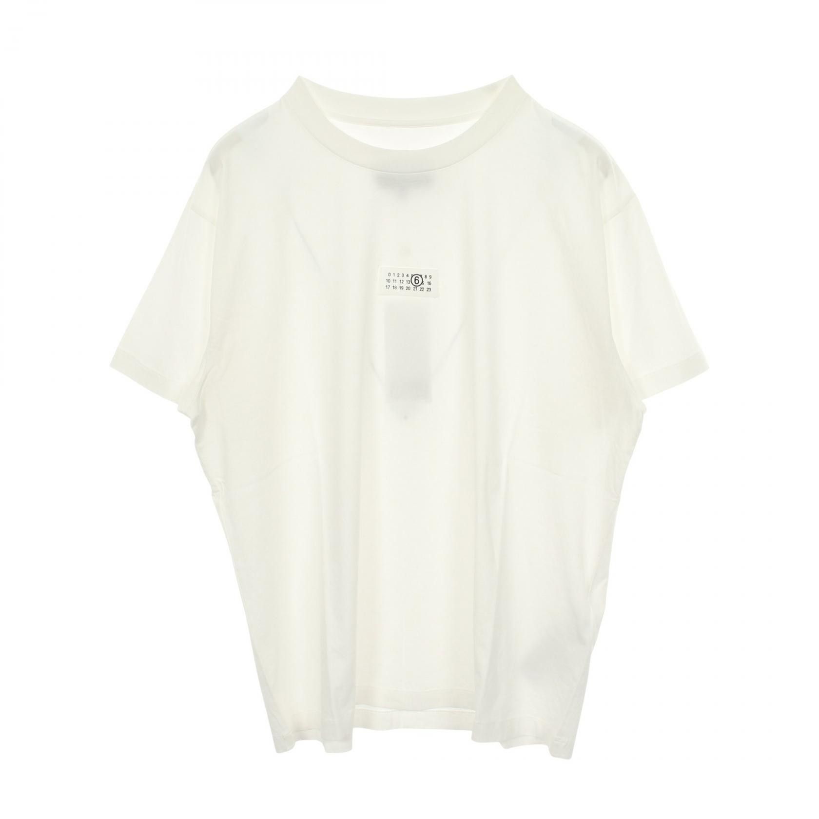 Maison Margiela MM6 Maison Margiela MM6 Numbering Logo Cotton T Shirt Textile T-Shirts SH0GC0032M20170101L DUTY FREE for USA Size ONE SIZE - 1 Thumbnail