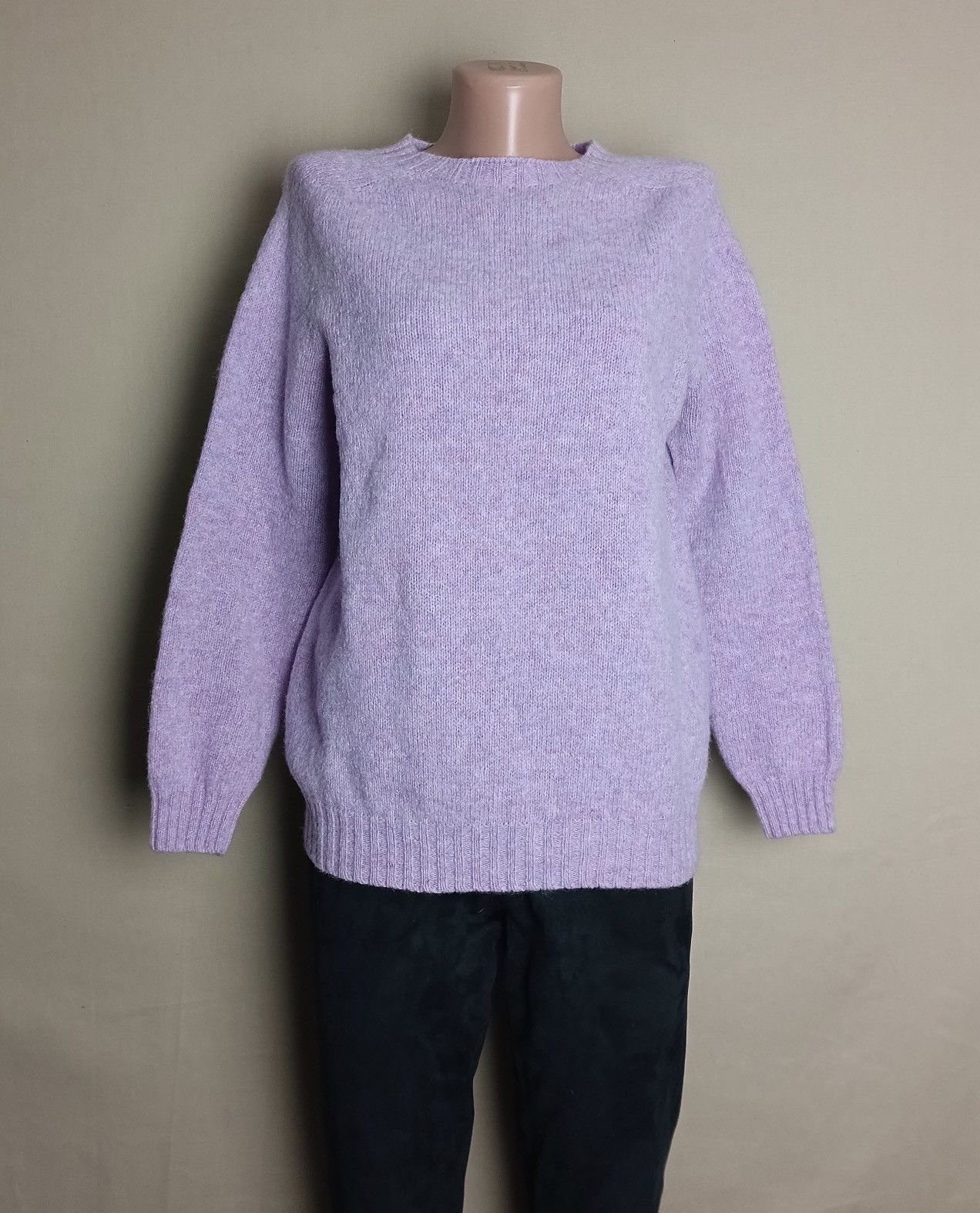 Harley of Scotland Harley of Scotland Shaggy Wool Sweater Purple Size M Size M / US 6-8 / IT 42-44 - 6 Thumbnail