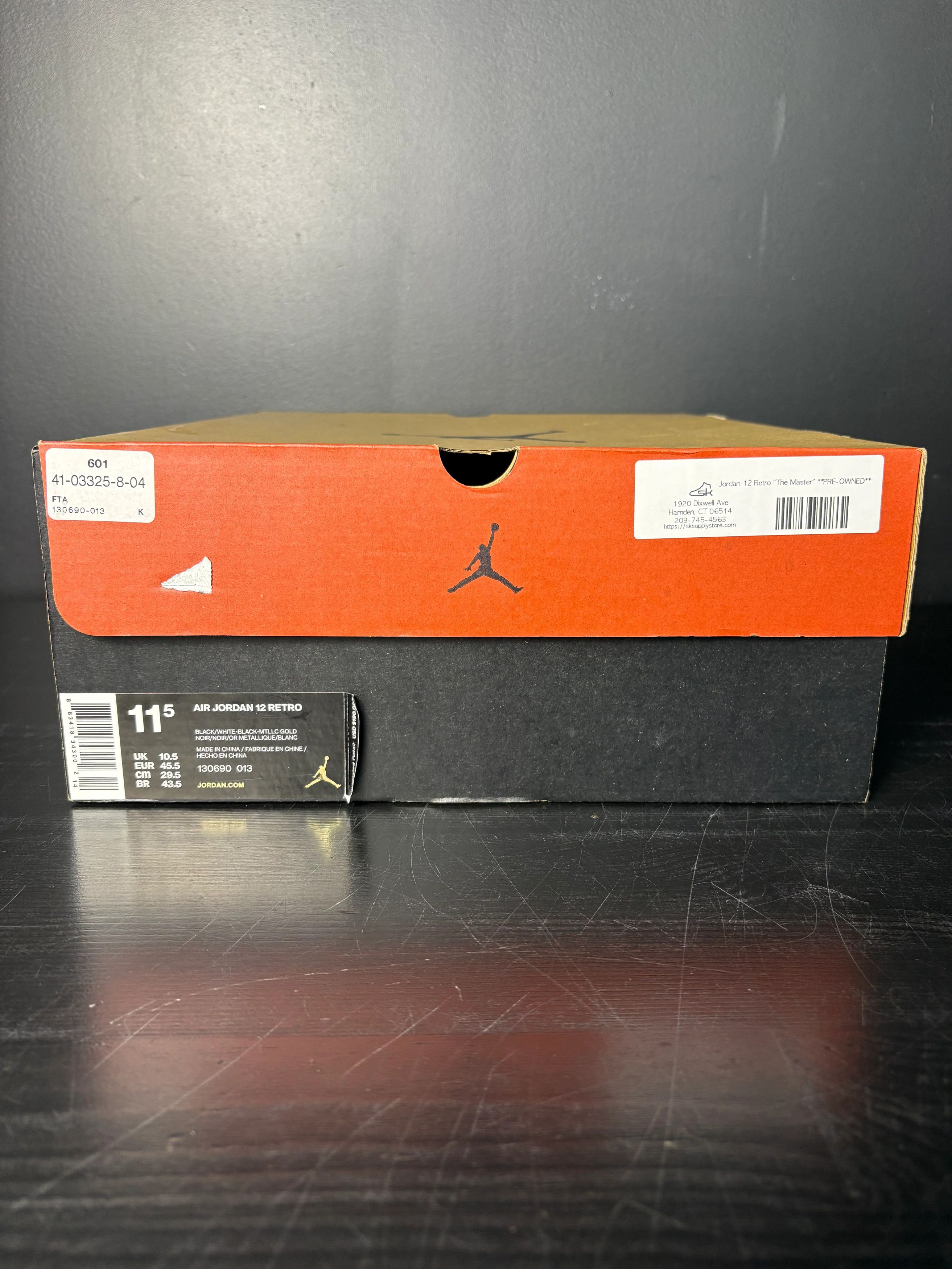 Jordan Brand Air Jordan 12 Retro "The Master" **PRE-OWNED** - Size 11.5 Size US 11.5 / EU 44-45 - 6 Thumbnail