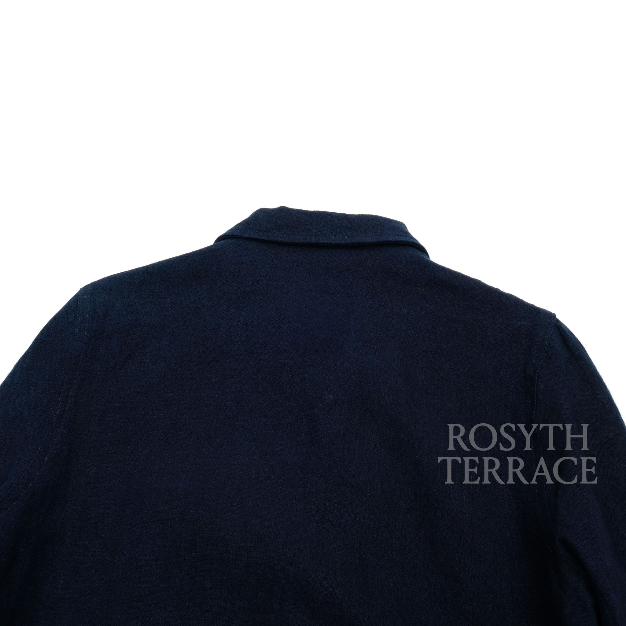 Japanese Brand 【NATURAL HIKING CLUB / NHC INDIGO LINEN COACH JKT / SIZE S】 Size US S / EU 44-46 / 1 - 4 Thumbnail