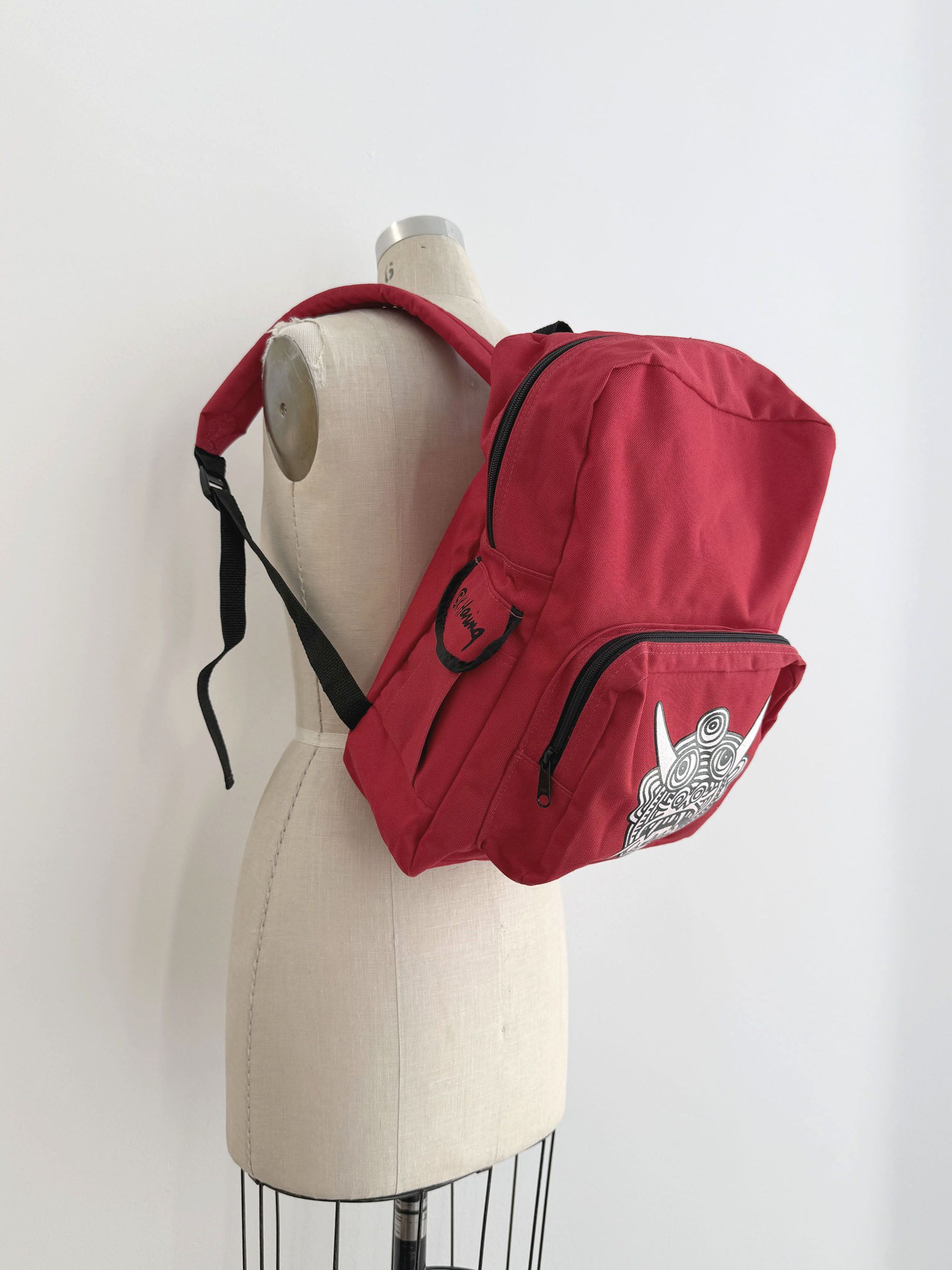 Keith Haring 80s Vintage Dead stocked Keith Haring Pop shop back pack Size ONE SIZE - 1 Thumbnail