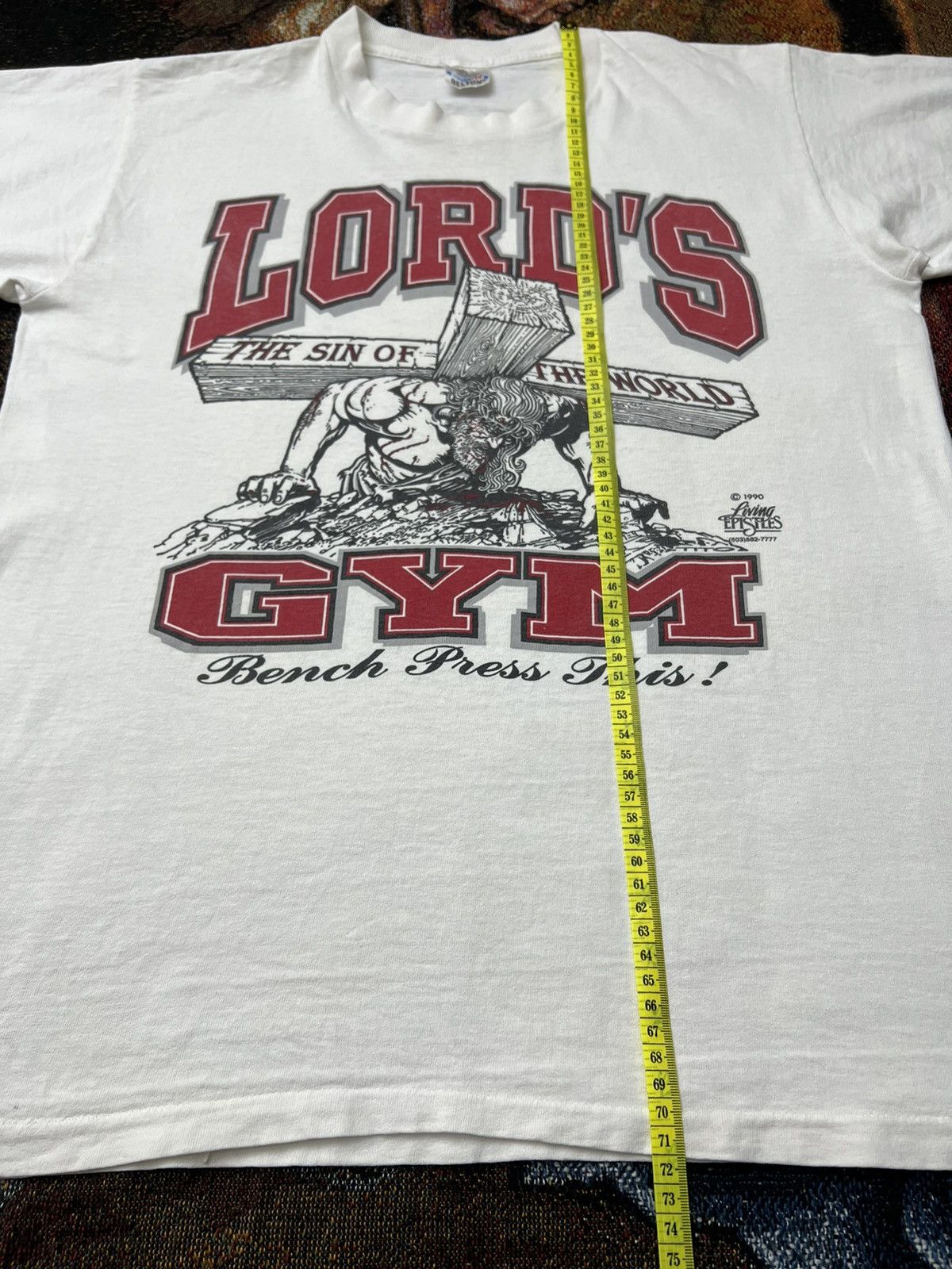 Vintage Vintage Lord's Gym Tee Size US L / EU 52-54 / 3 - 8 Thumbnail