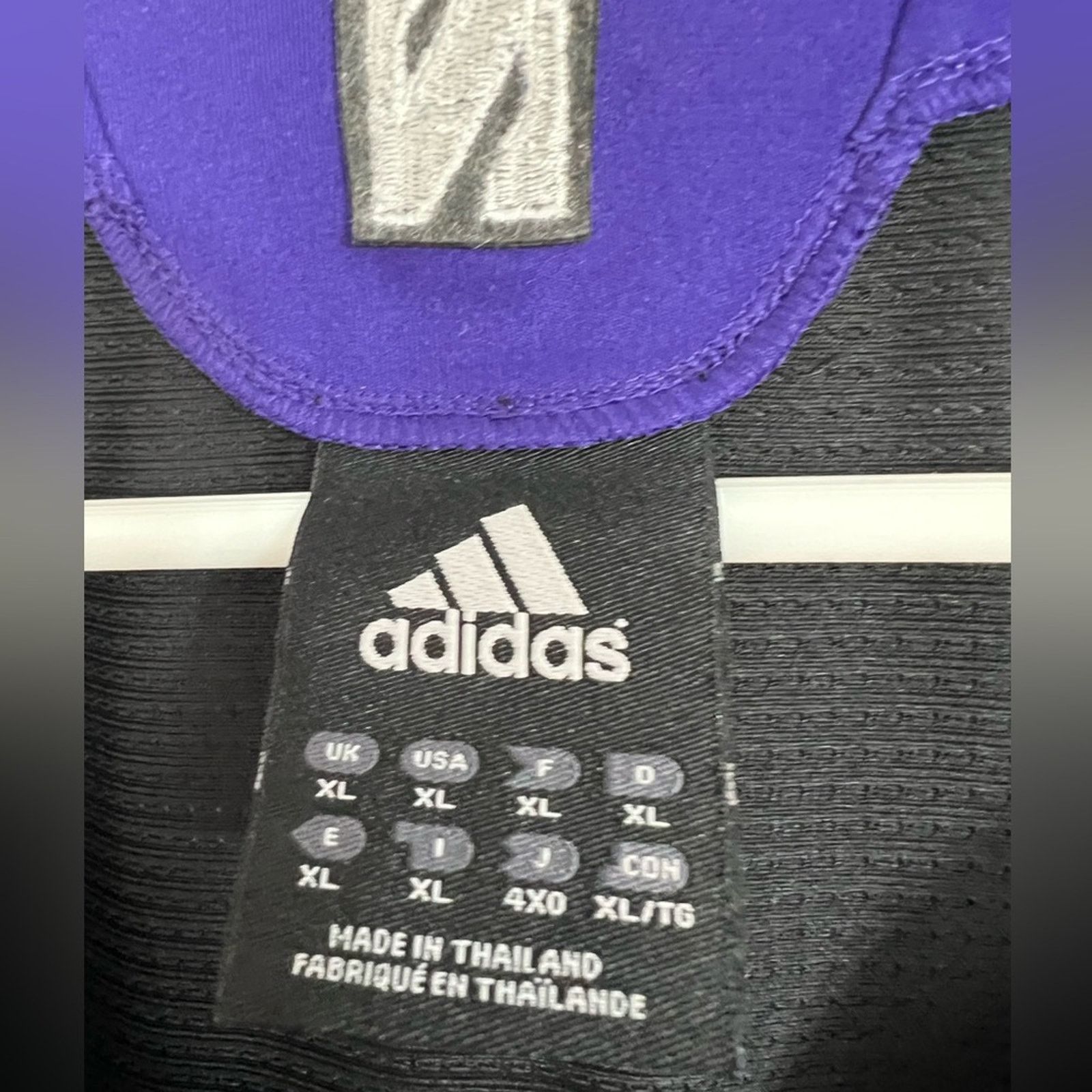 Adidas Authentic VTG Adidas Northwestern Croatia Peljusic Jersey Size US XL / EU 56 / 4 - 7 Thumbnail