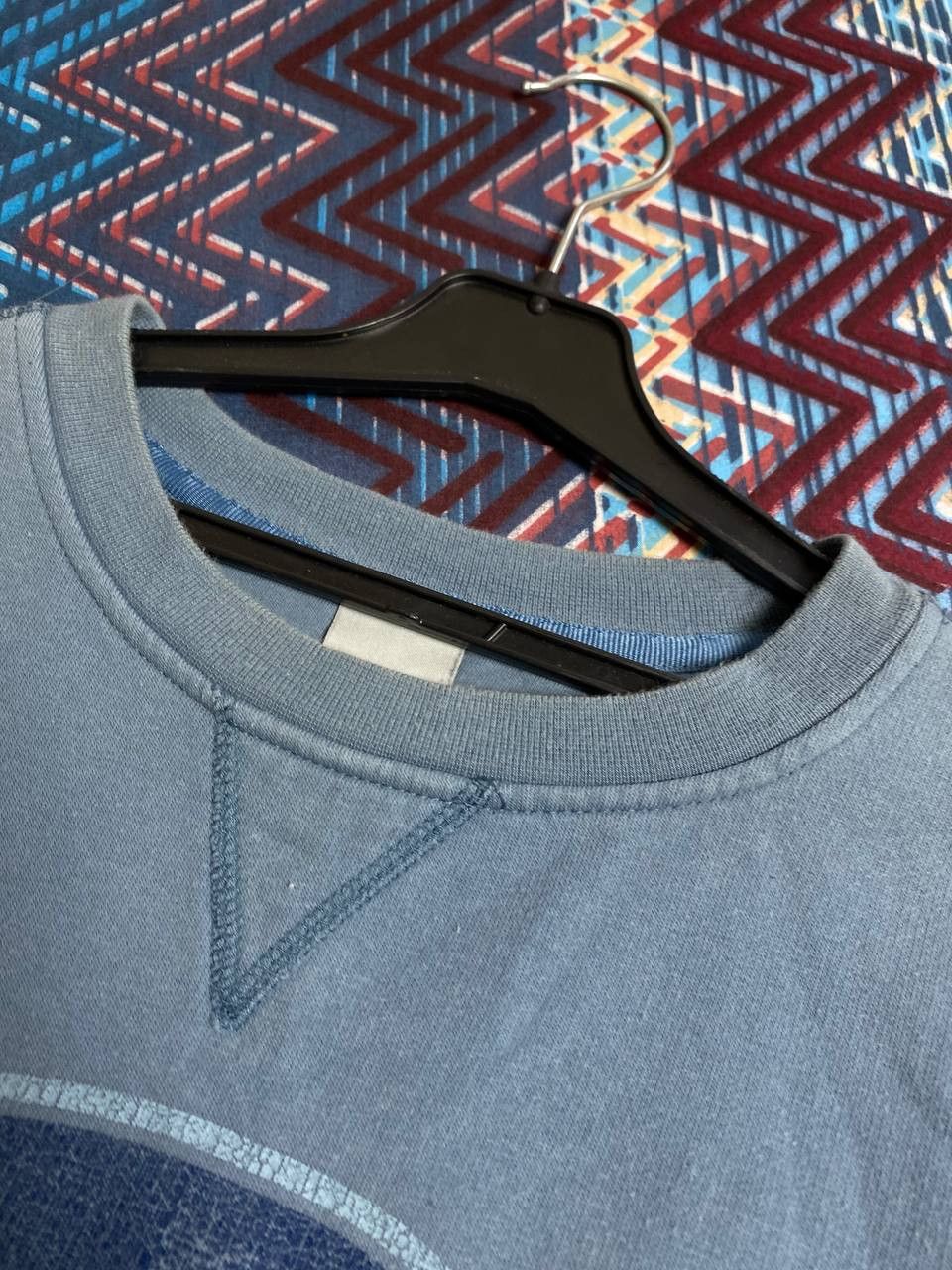 Nike × Vintage Vintage 90s Nike Swoosh Graphic Distressed sweatshirt Size US S / EU 44-46 / 1 - 8 Thumbnail