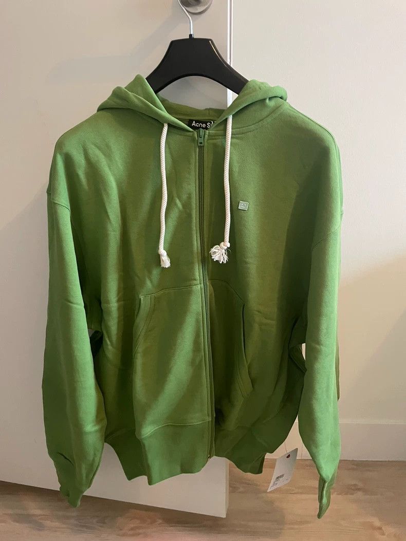 Acne Studios acne studios Green hoodie 2503-Nextarrow Size US L / EU 52-54 / 3 - 1 Thumbnail