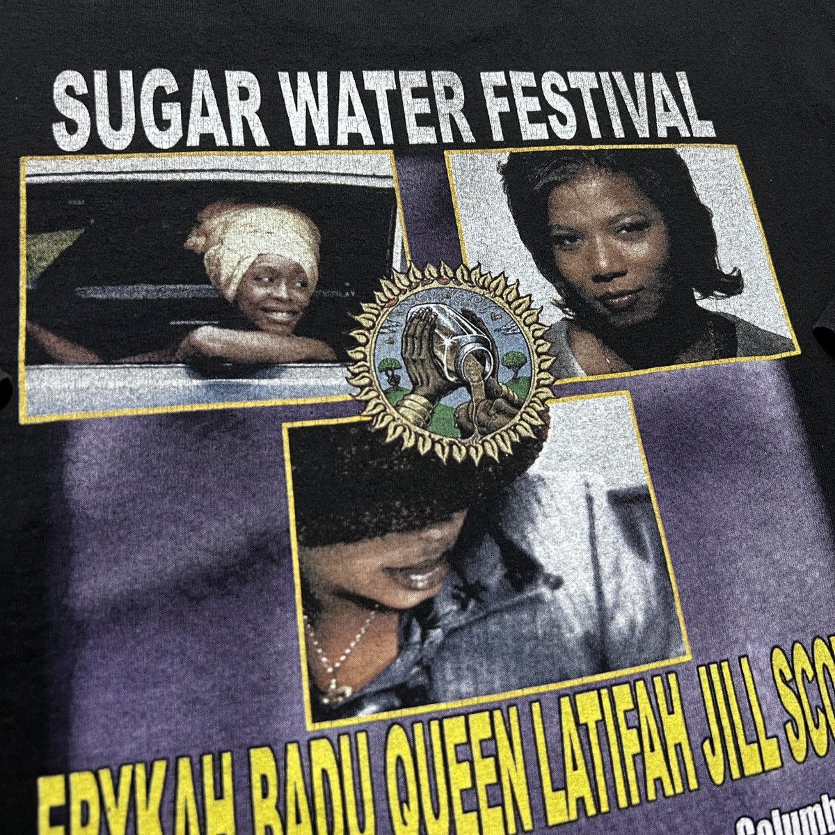 Rap Tees VTG SugarWaterFest Erykah Badu Latifah Jill Scott R&B Hiphop Size US XL / EU 56 / 4 - 7 Thumbnail