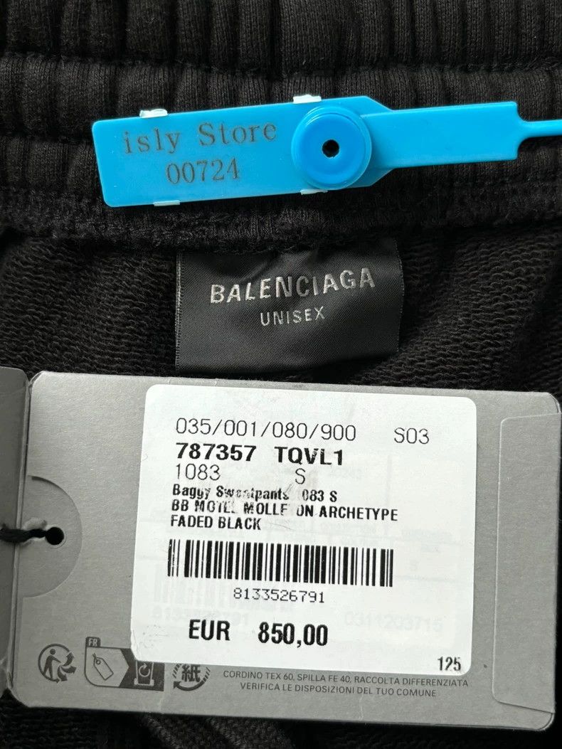Balenciaga Balenciaga size S Erosion-destroying elasticated waist pock Size US 26 / EU 42 - 4 Thumbnail