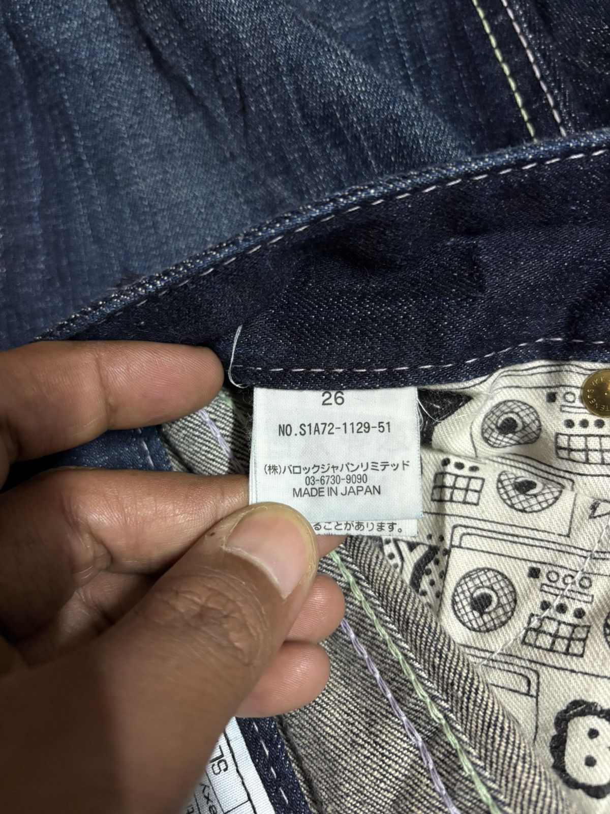 SLY Japanese SLY Glamour Guarented Streetwear Flared Denim Size US 30 / EU 46 - 17 Thumbnail