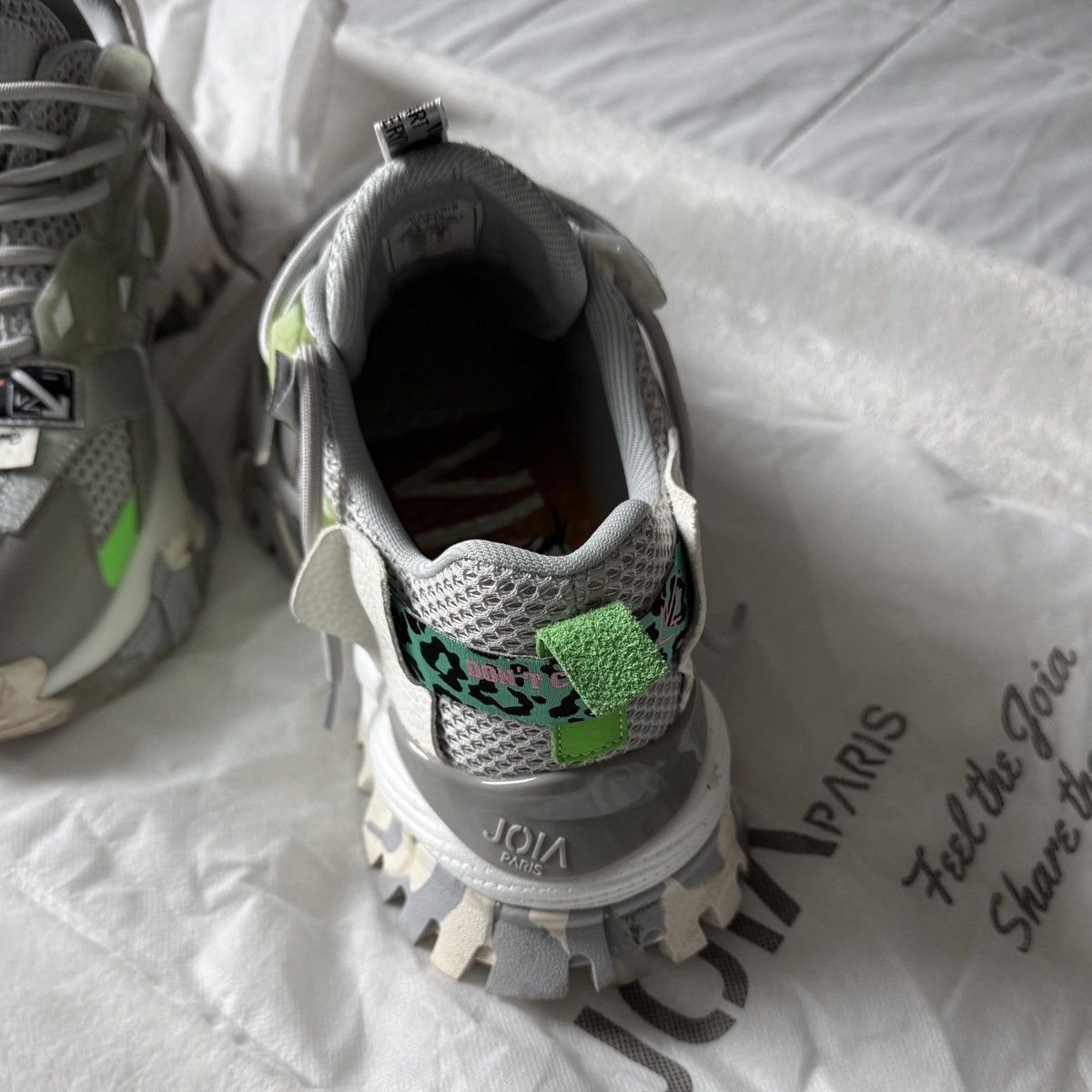 Other Joia Paris Grey Sneakers Size US 10 / EU 43 - 8 Thumbnail