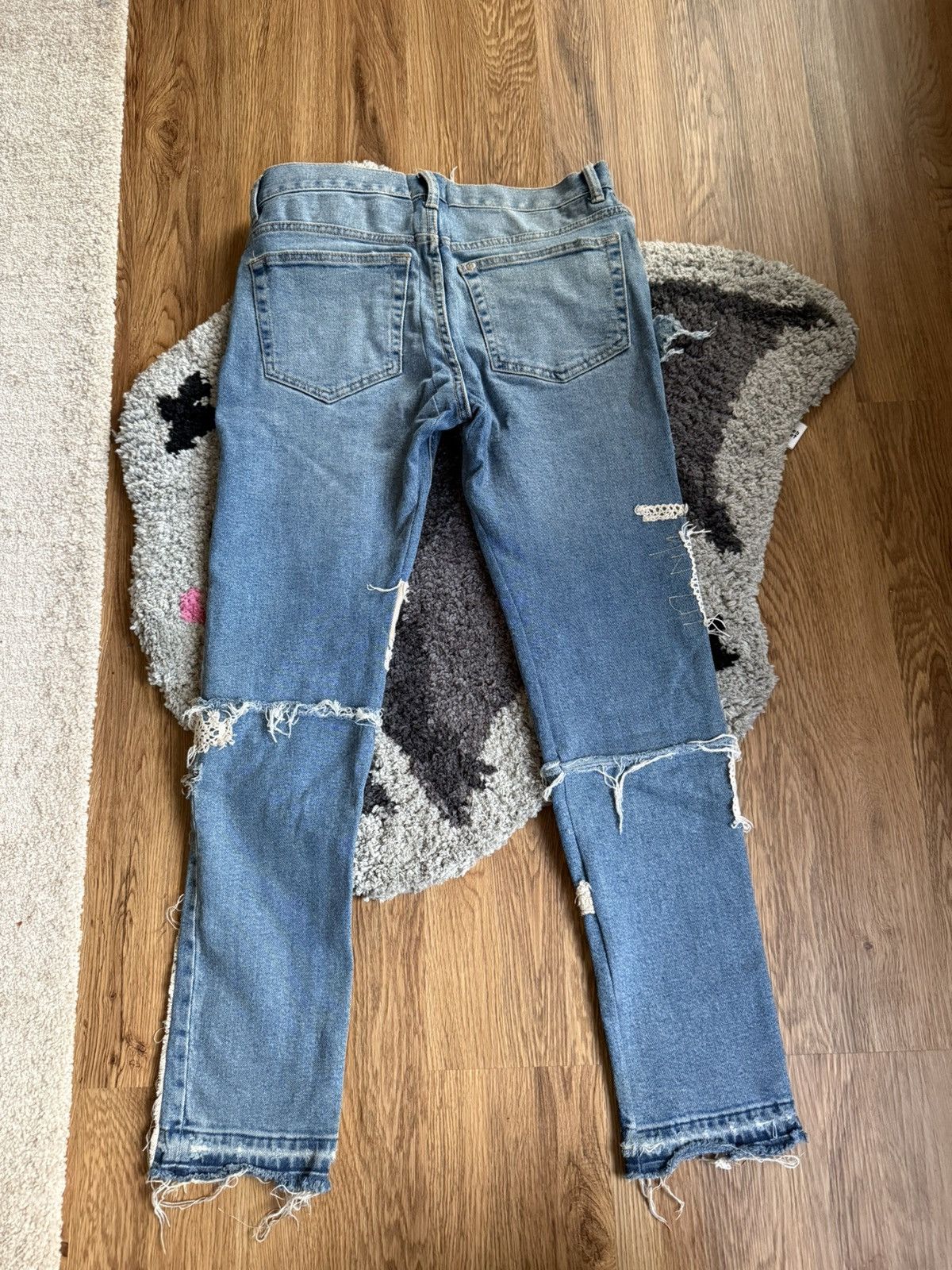 Val Kristopher Val Kristopher Lace Denim 2019 RARE Size US 28 / EU 44 - 4 Thumbnail