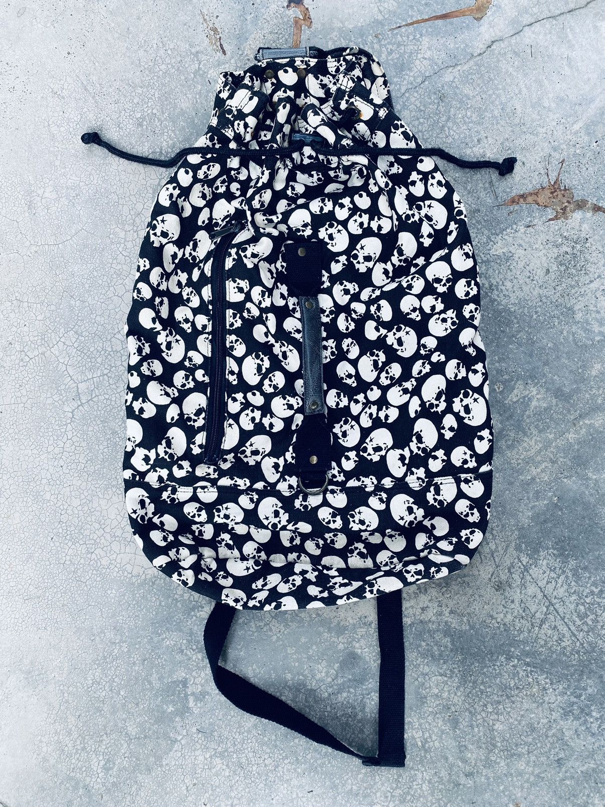 Vintage Vintage Fabric Connection Skull FullPrint Backpack Size ONE SIZE - 1 Thumbnail