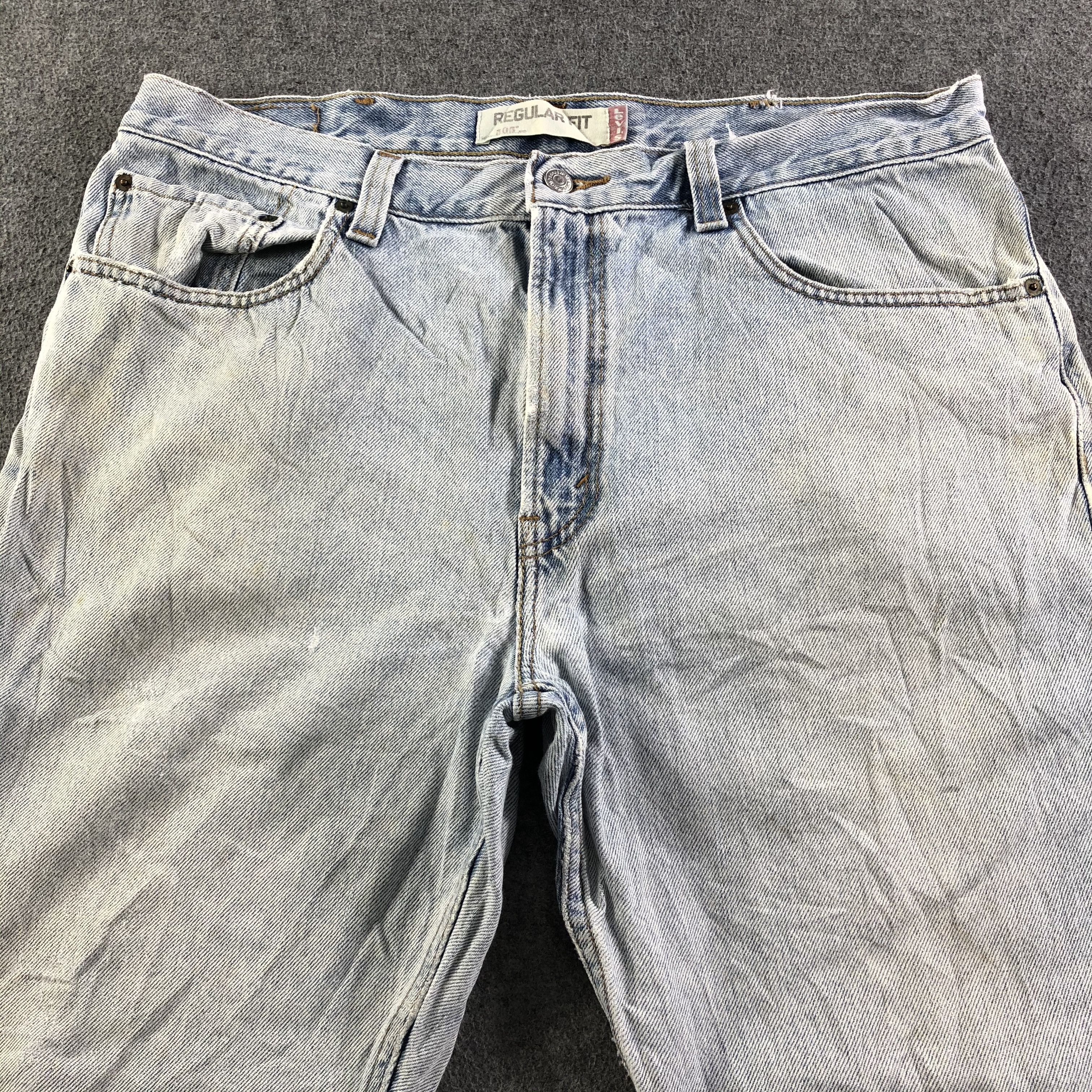 Levi's Vintage Light Wash Levis 505 Jeans-J3317 Size US 39 - 3 Thumbnail