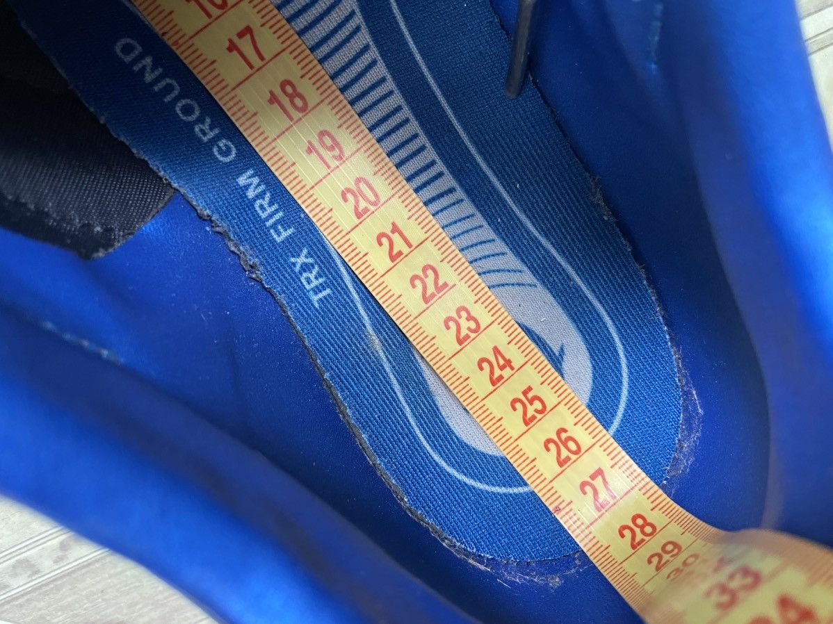 Adidas × Vintage Vintage 2005 Adidas Predator Absolute TRX FG (Blue/Silver) Size US 10 / EU 43 - 17 Thumbnail