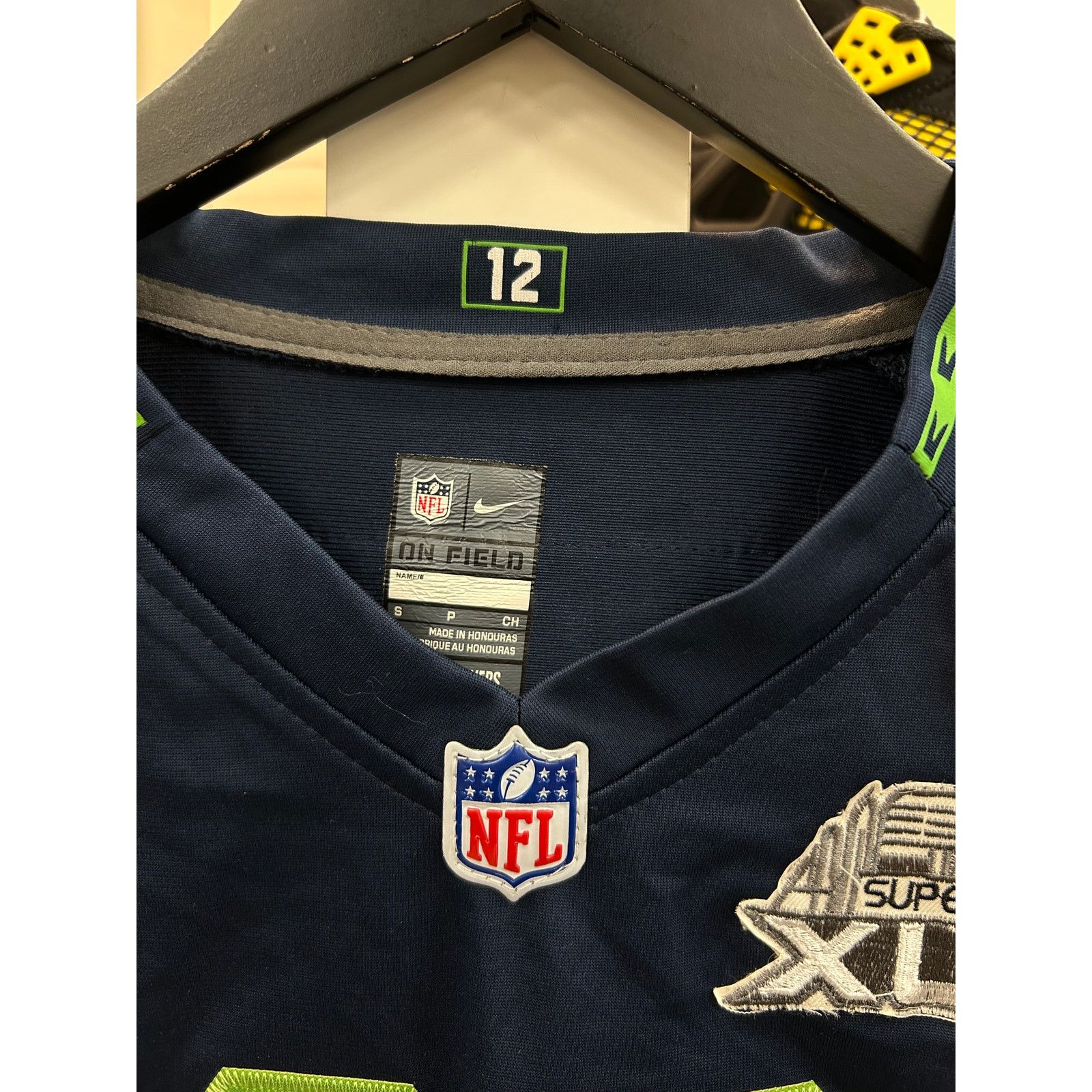 Nike Seattle Seahawks "Fan 12" Football NFL jersey size Small Size US S / EU 44-46 / 1 - 4 Thumbnail