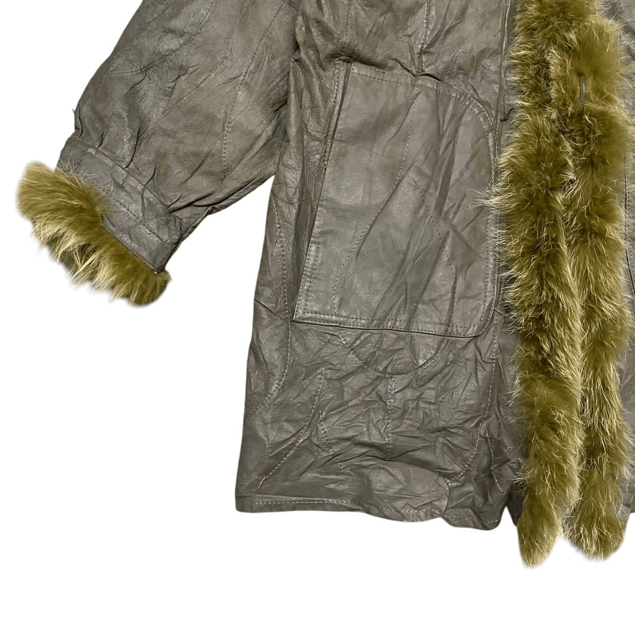 Hysteric Glamour Vintage Fox Fur Leather Jacket Reversible Rare Size US M / EU 48-50 / 2 - 11 Thumbnail