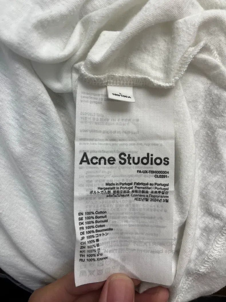 Acne Studios Acne Studios Face Expression Teddy Bear Printed Round Neck Size US L / EU 52-54 / 3 - 4 Thumbnail