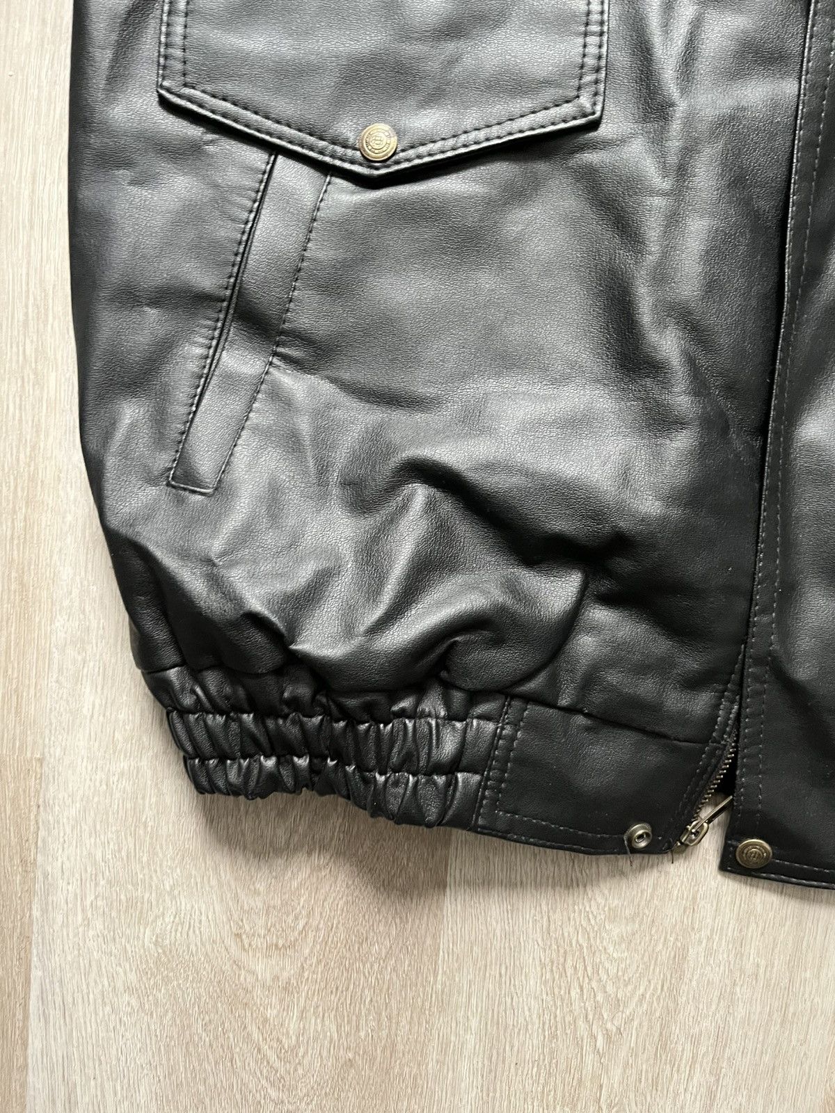 Vintage Vintage Bum Steer Leather Jacket Size US L / EU 52-54 / 3 - 6 Thumbnail