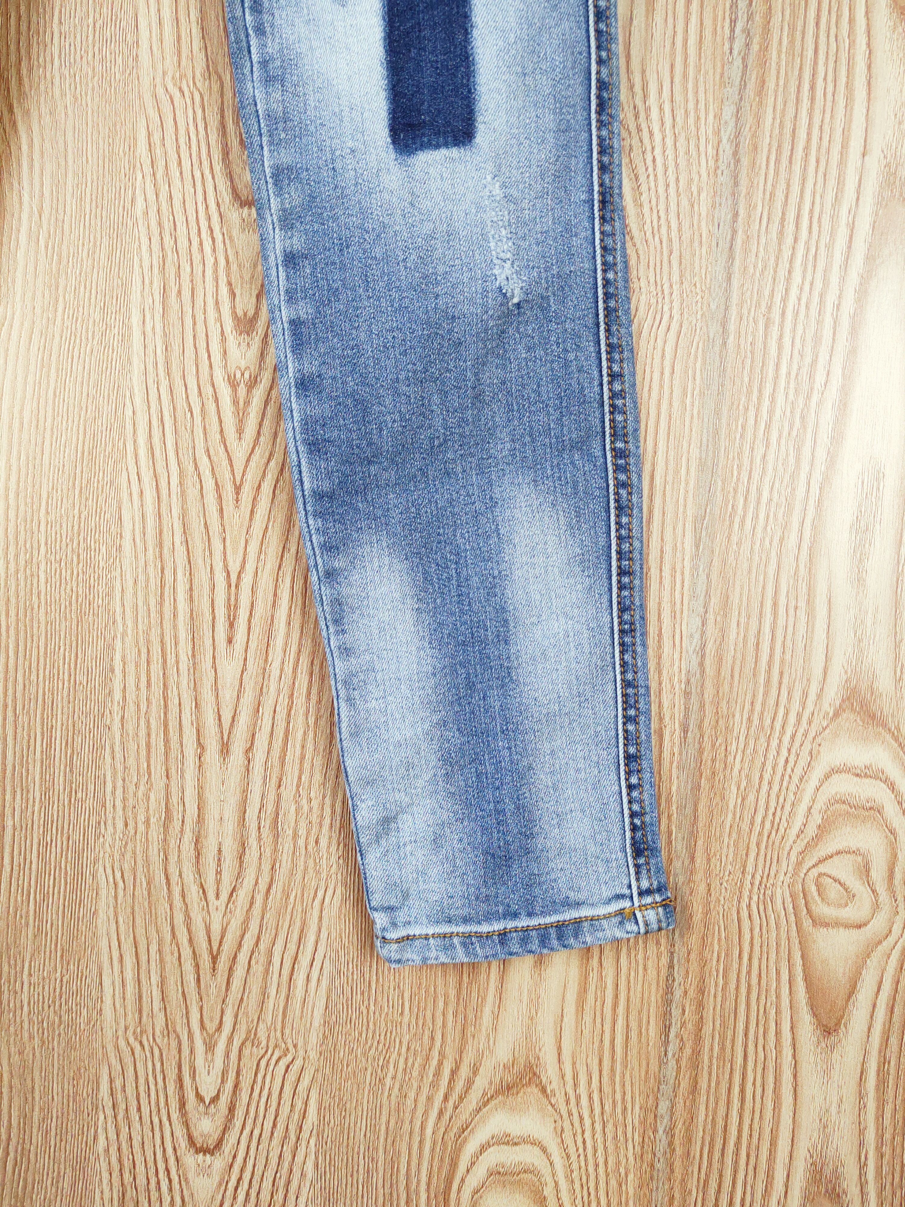 Forever 21 × Vintage Forever 21 Blue Distressed Ripped Skinny Jeans Size 29" - 6 Thumbnail